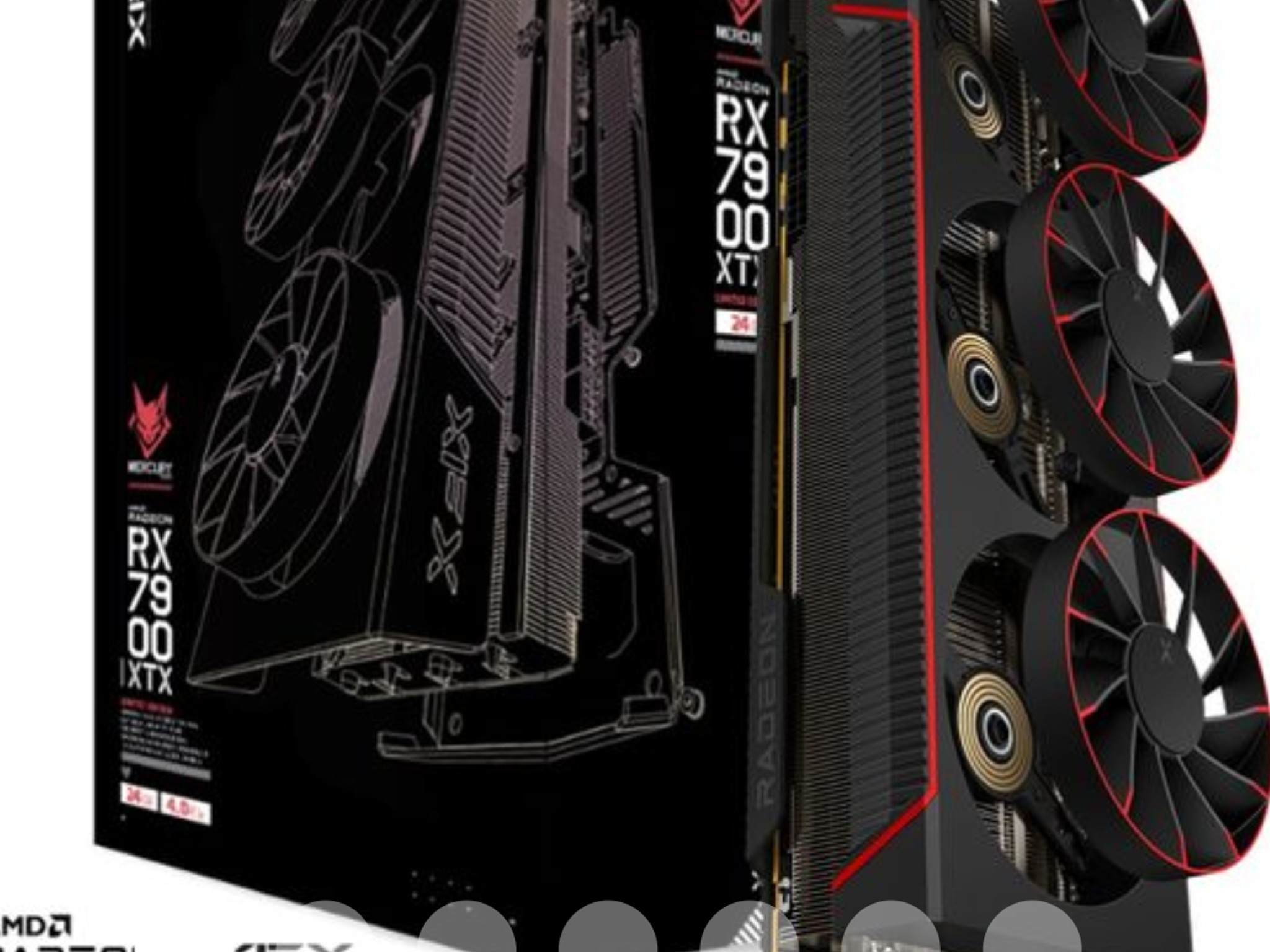 XFX Mercury Radeon RX 7900 XTX Magnetic Air