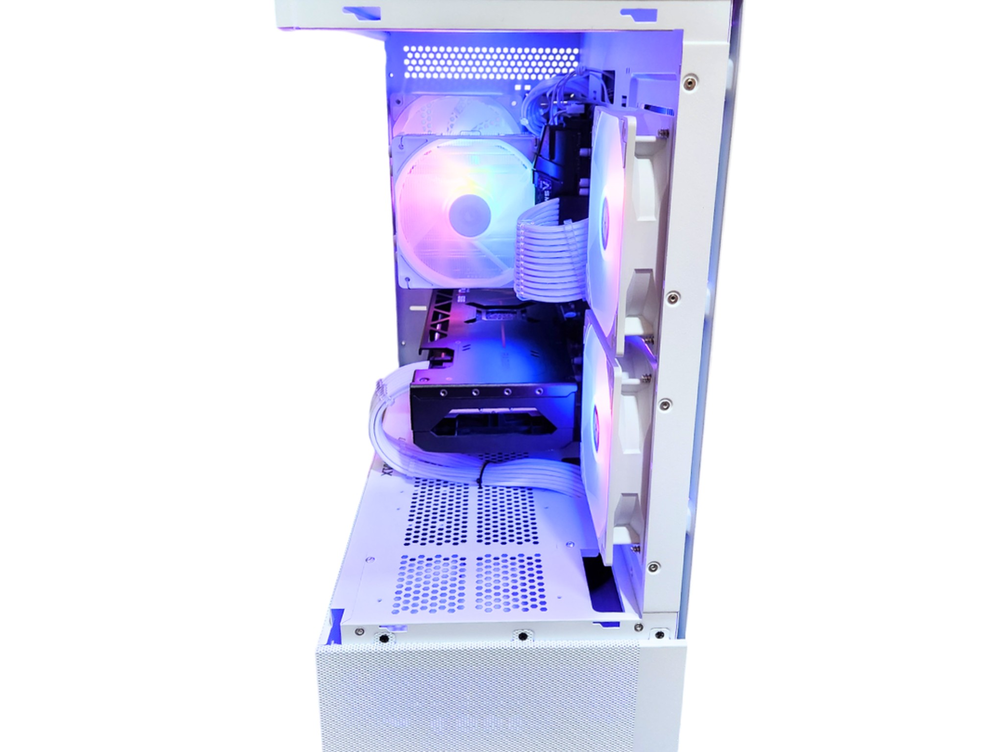 🪼Radiant🌟: RX 7800 XT | Intel I5 12600KF | 32GB DDR4 RAM | 2TB SSD | 4 RGB Fans | White Gaming PC