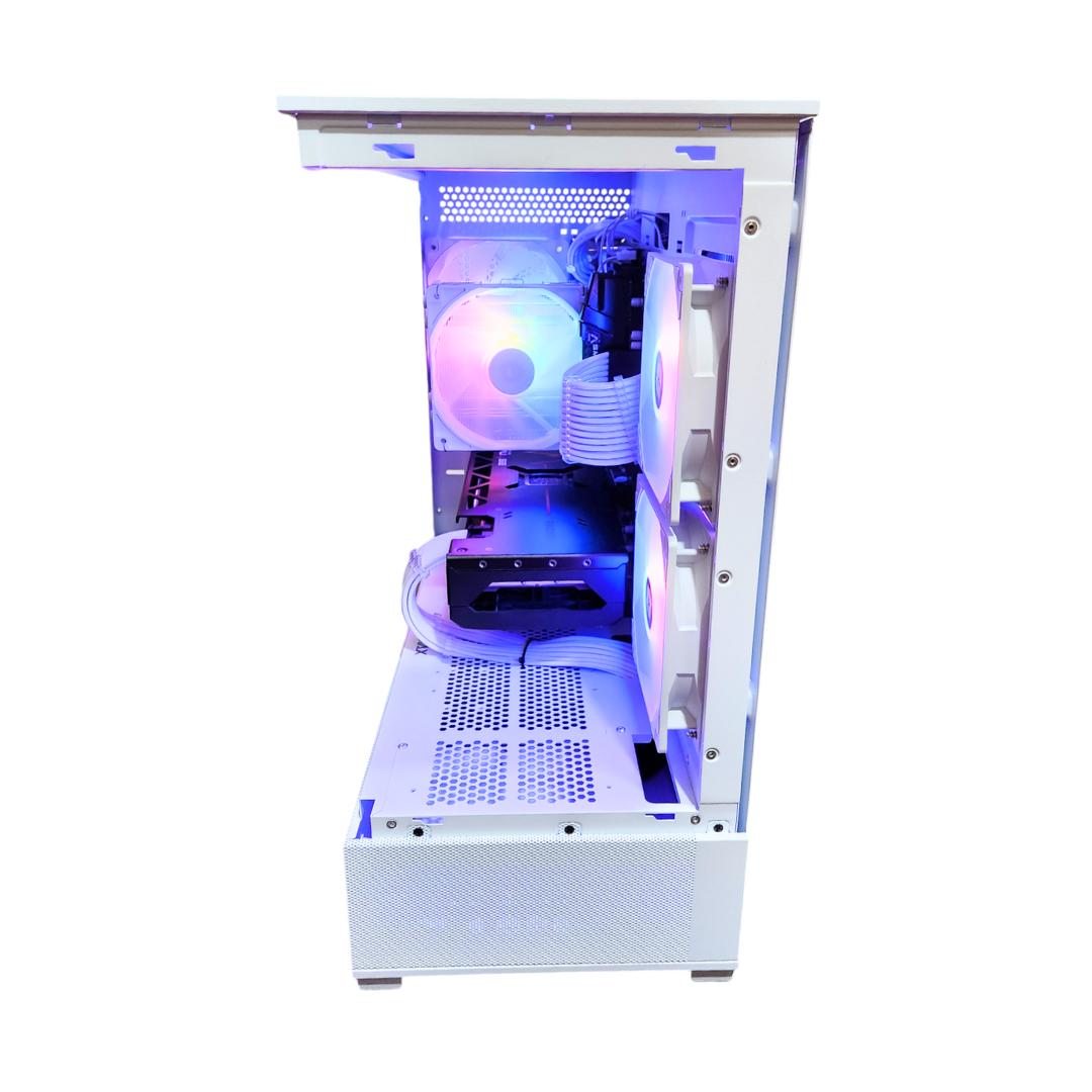 🪼Radiant🌟: RX 7800 XT | Intel I5 12600KF | 32GB DDR4 RAM | 2TB SSD | 4 RGB Fans | White Gaming PC