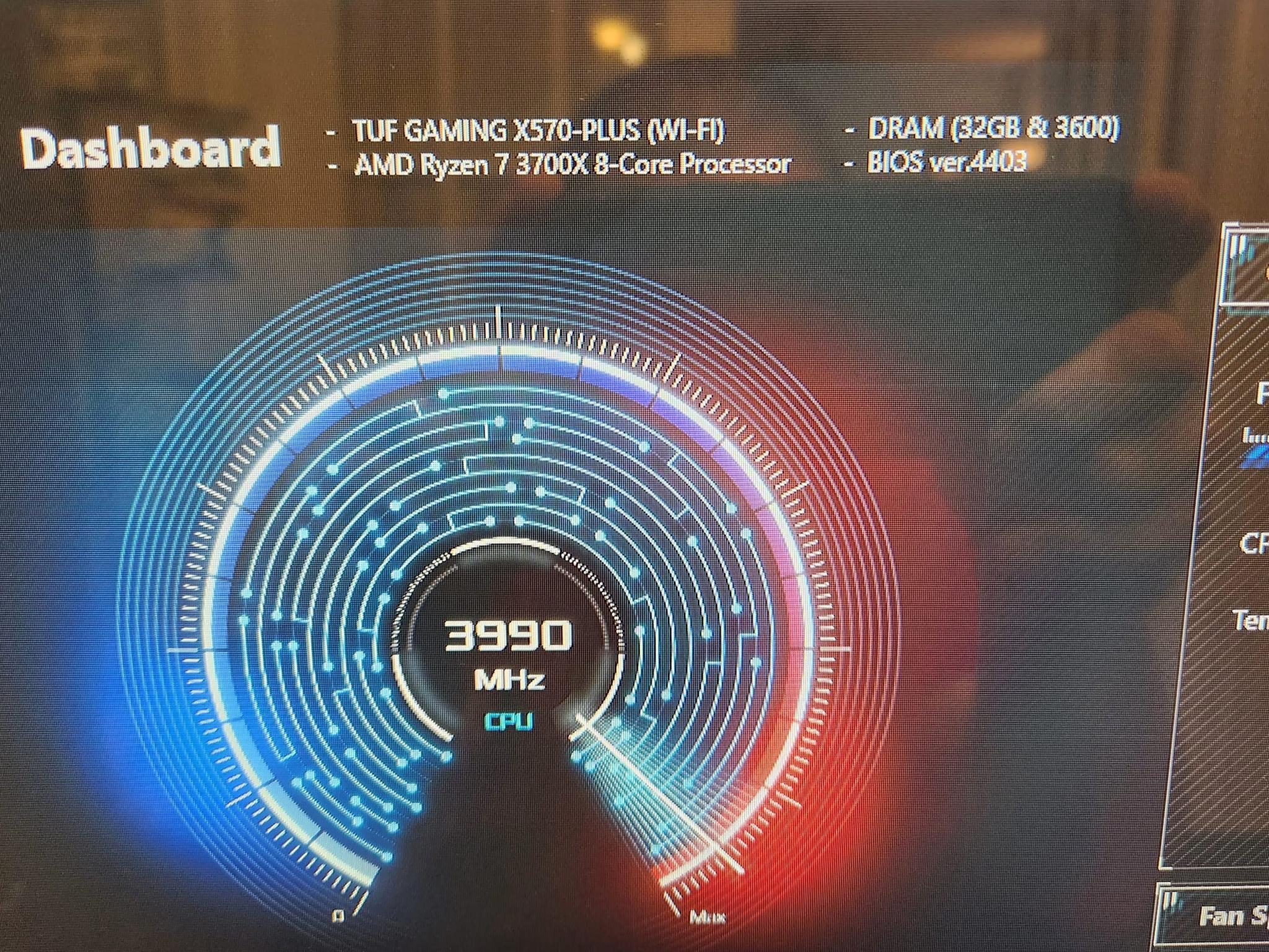 ASUS TUF GAMING R7 3700x RTX 3060