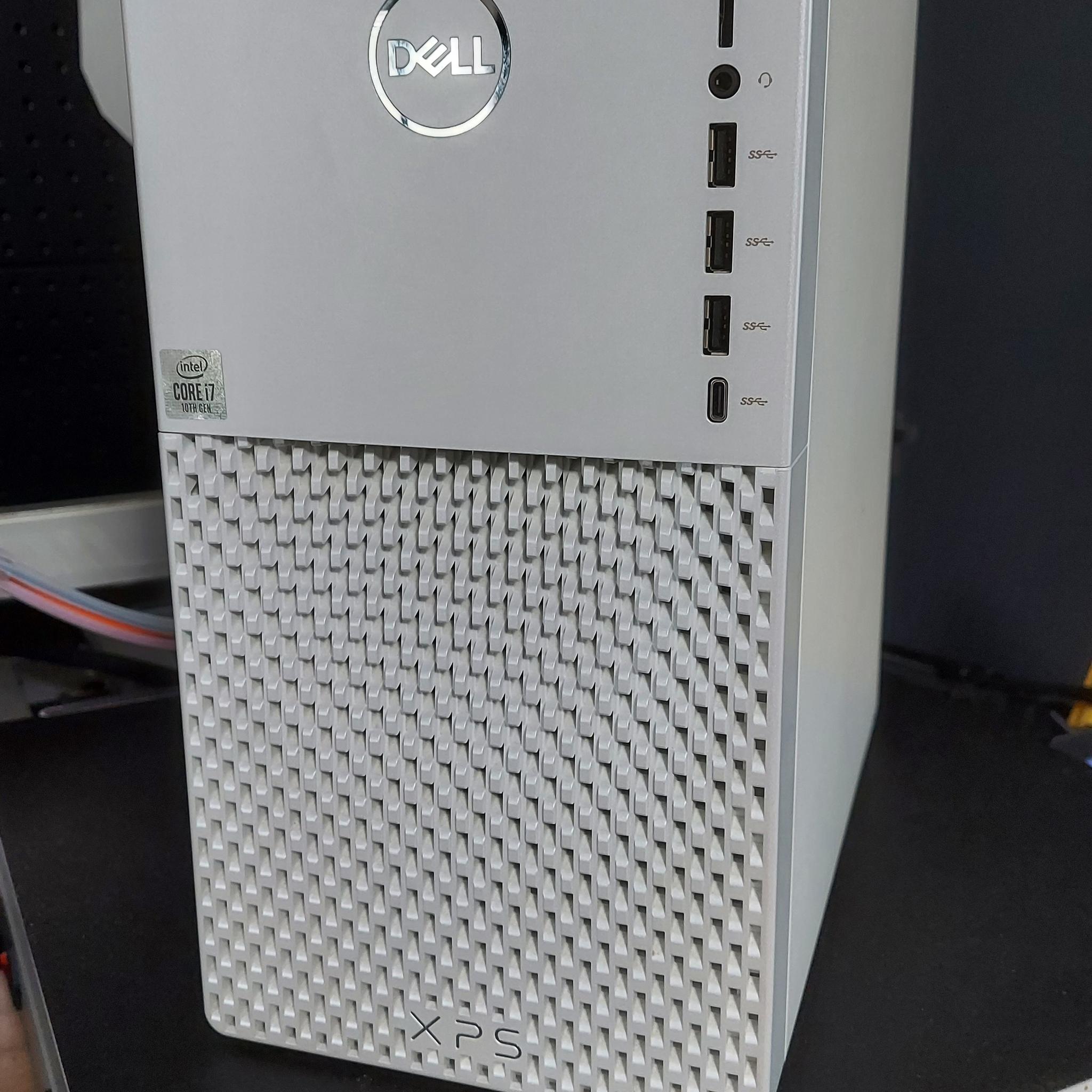 Dell XPS 8940 Pearl White Gaming PC, i7-10700, RTX 2060 Super, 32GB DDR4, 800GB SSD