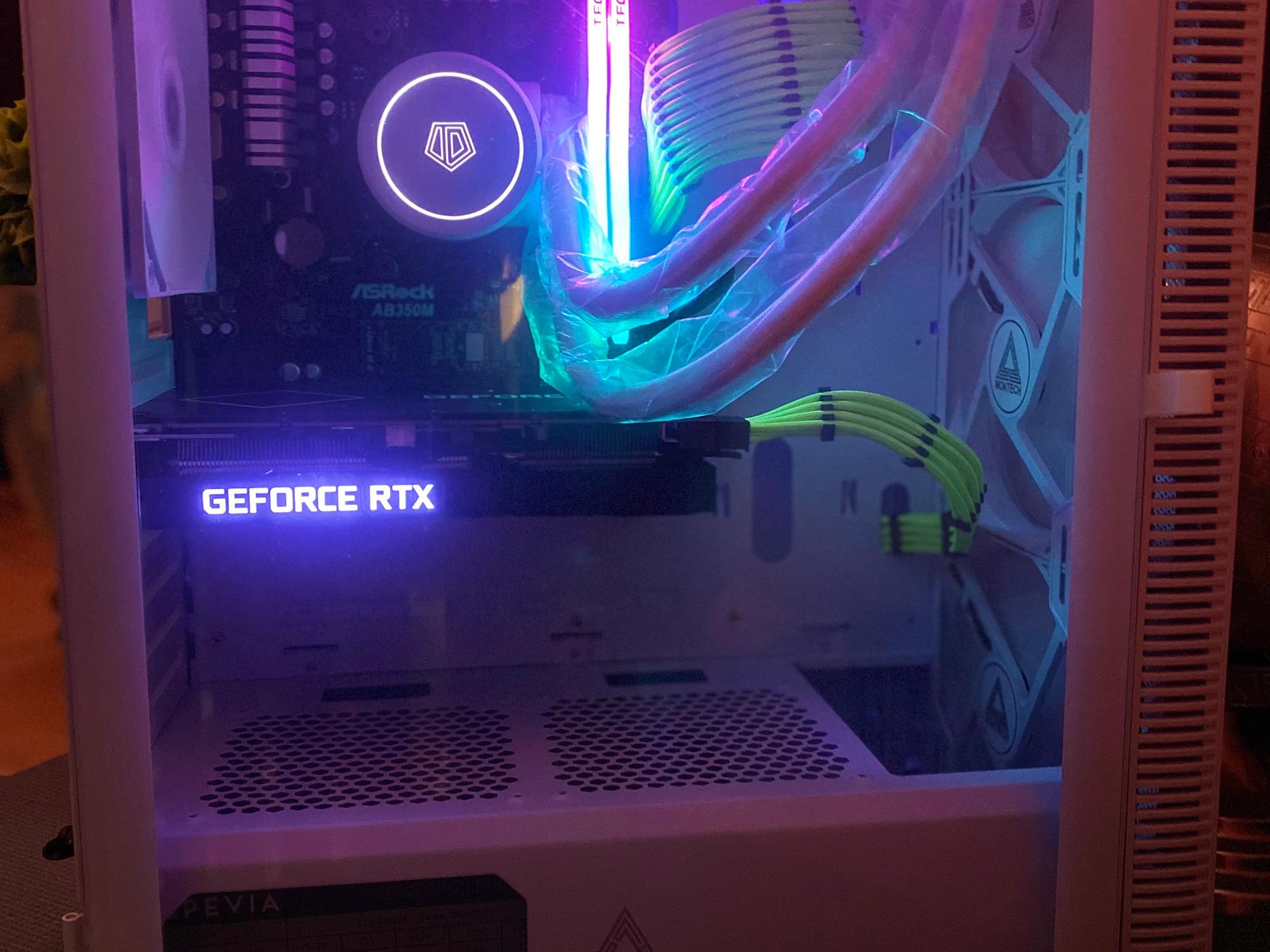 (Liquid Cooled) RTX 3060Ti |Ryzen 5 5600| 1TB NVMe SSD |T-Force Delta RGB DDR4 16GB|Windows 11 Pro