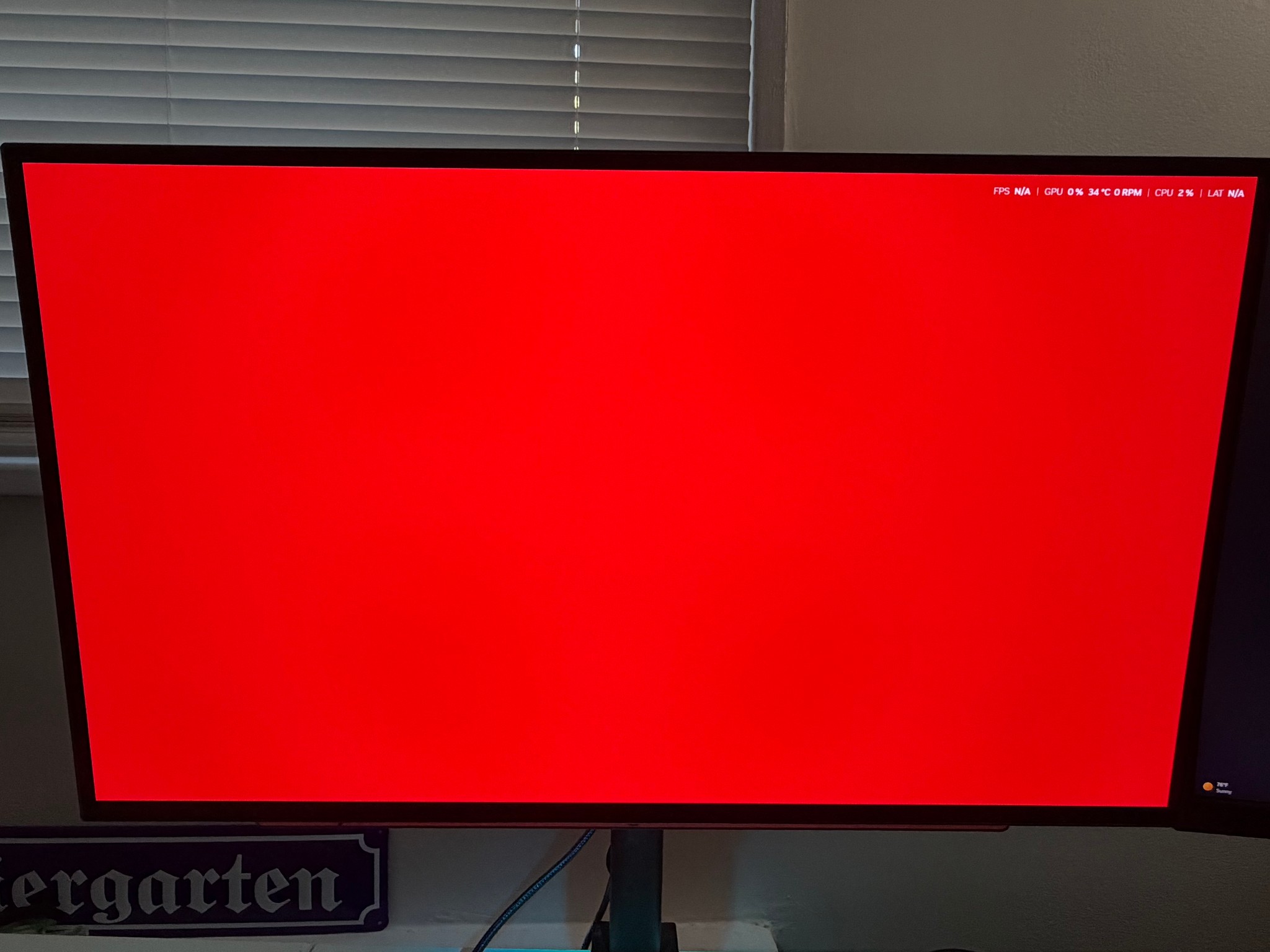 LG 27GS95QE 27” OLED 1440p 240Hz GSYNC Gaming Monitor