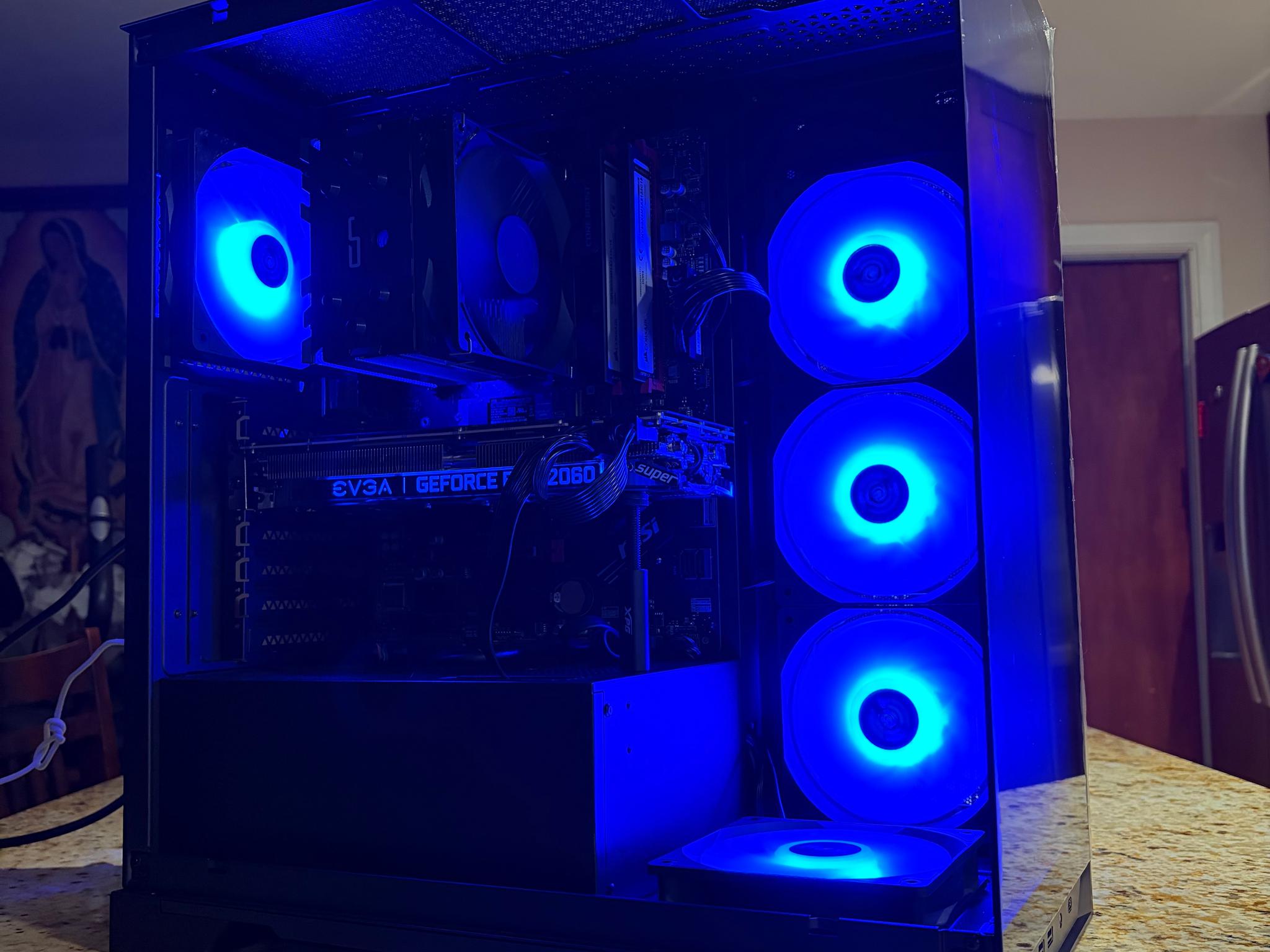 Black Gaming PC | RTX 2060 SUPER 8GB | RYZEN 7 PRO 2700 | 16GB RAM | 1TB SSD
