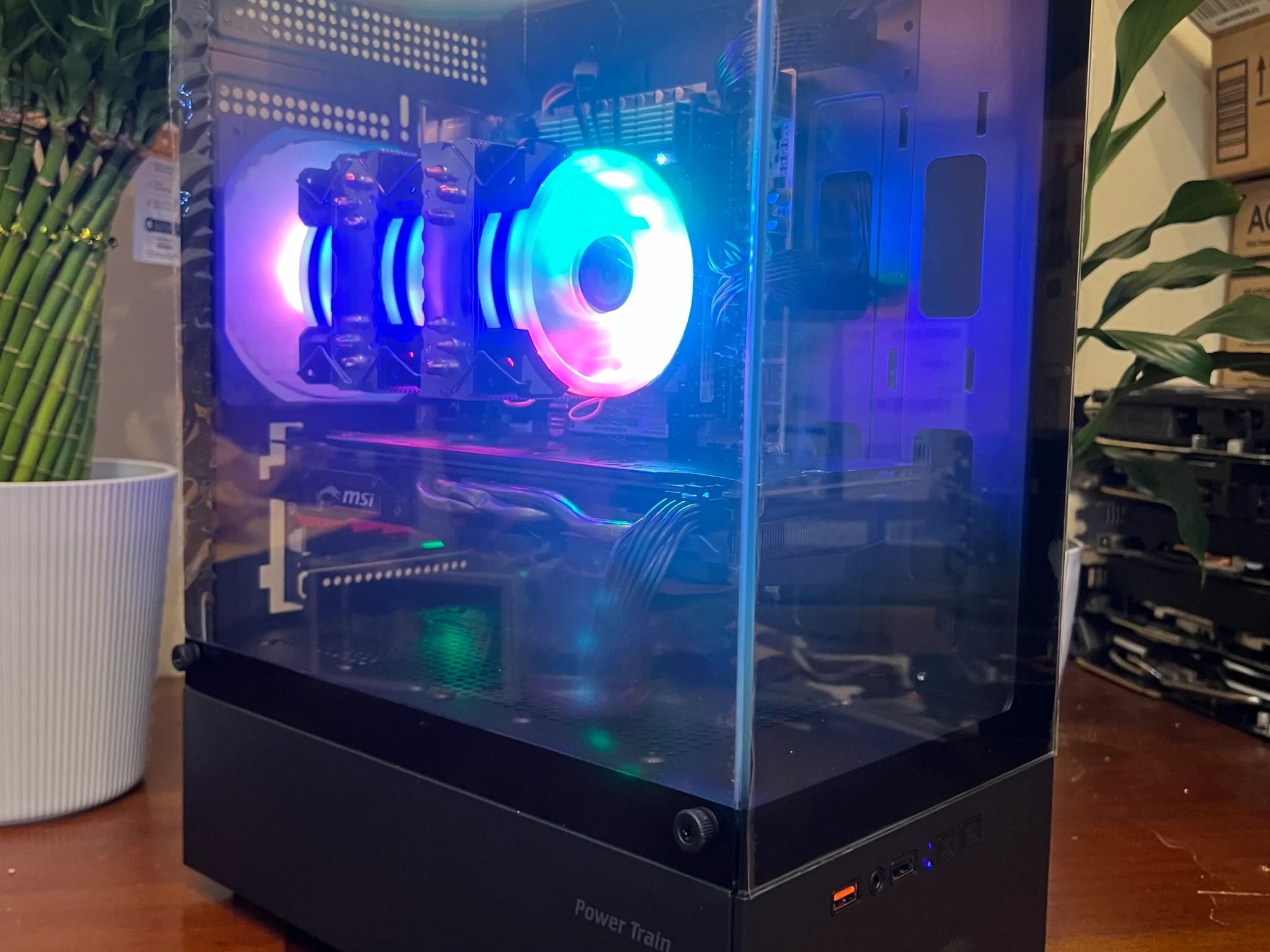 Intel 10 Core Gaming PC RX 580 1tb NVME SSD 32GB RAM WIFi WINDOWS 10 Pro