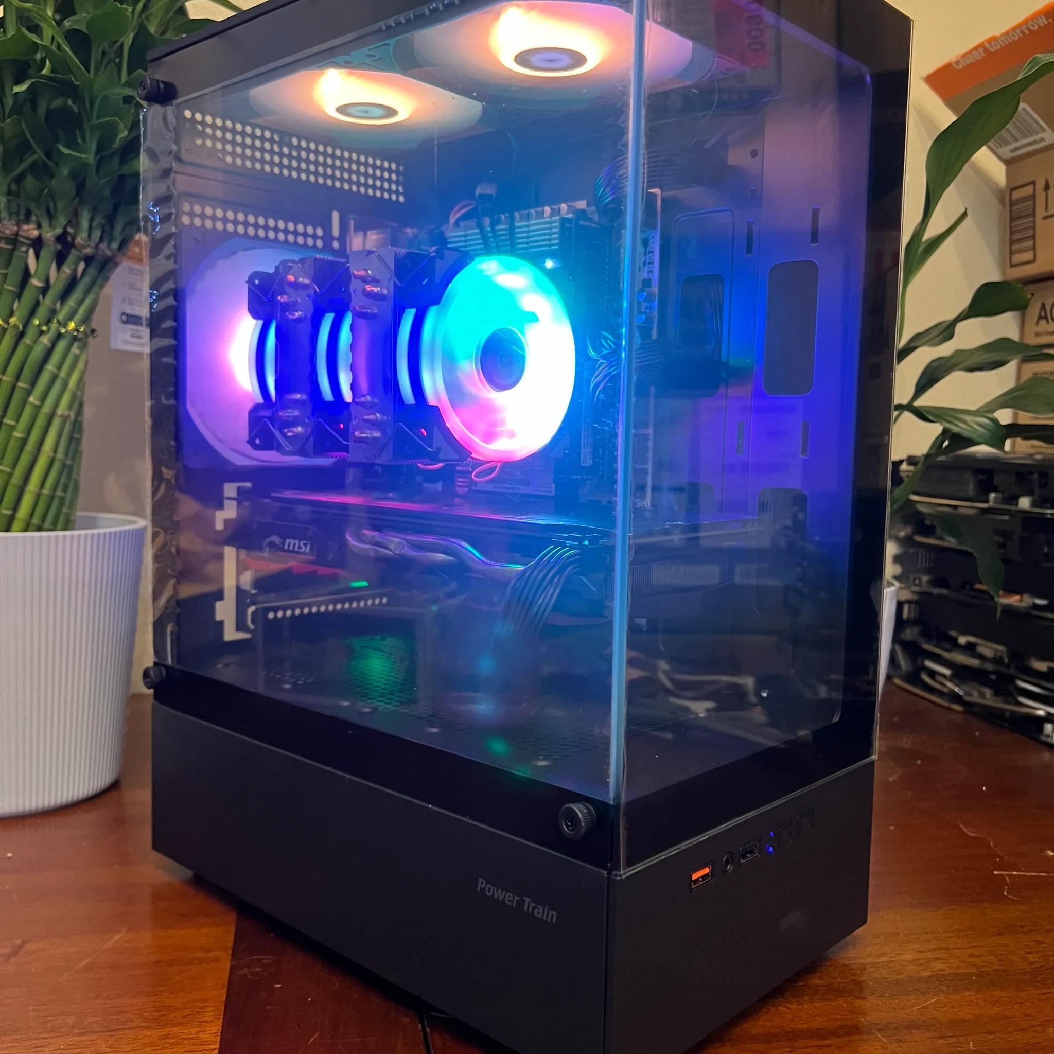 Intel 10 Core Gaming PC RX 580 1tb NVME SSD 32GB RAM WIFi WINDOWS 10 Pro