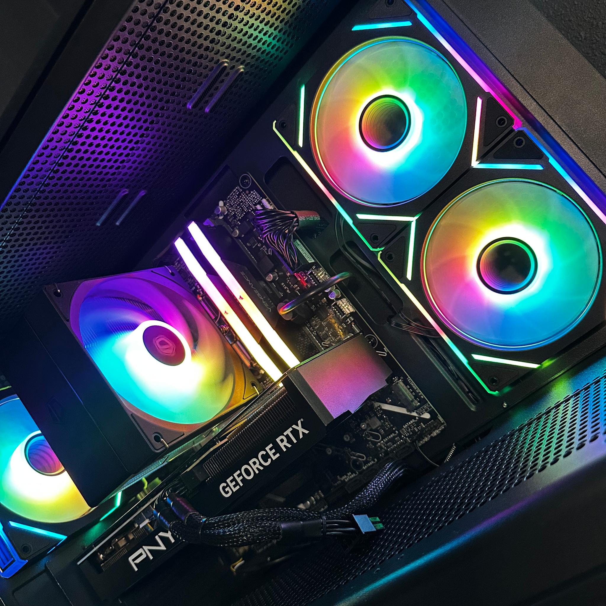 RTX 4070 Gaming PC | Intel i5-14400F | 32GB DDR5 | 1TB | RGB | WIFI