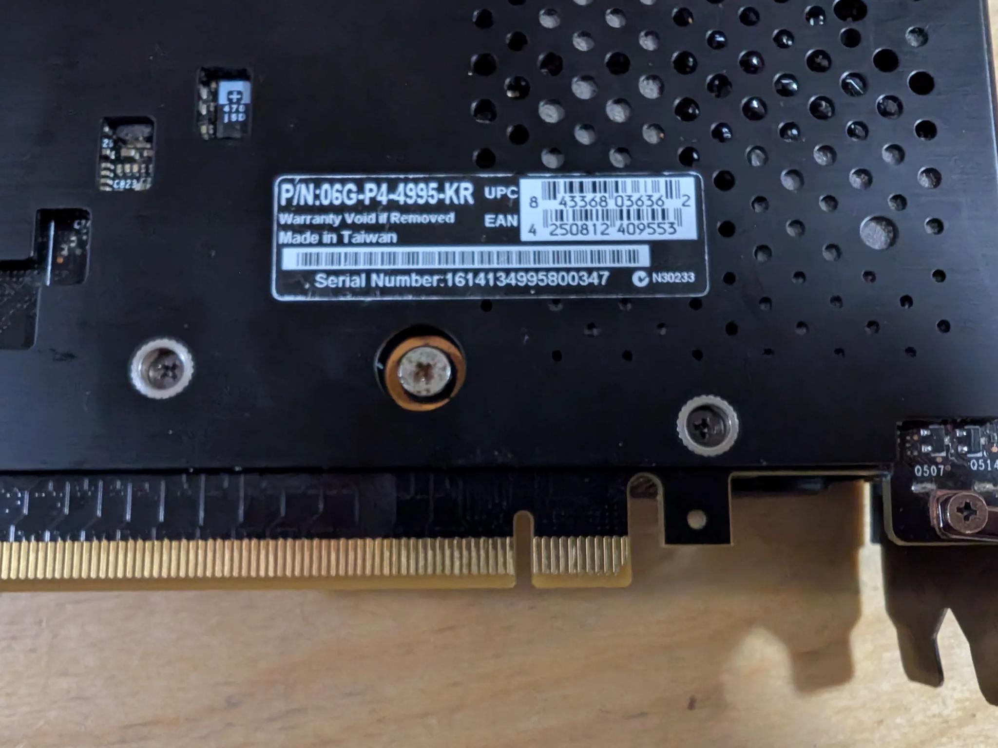 *PARTS* EVGA Nvidia GTX 980 ti 6GB