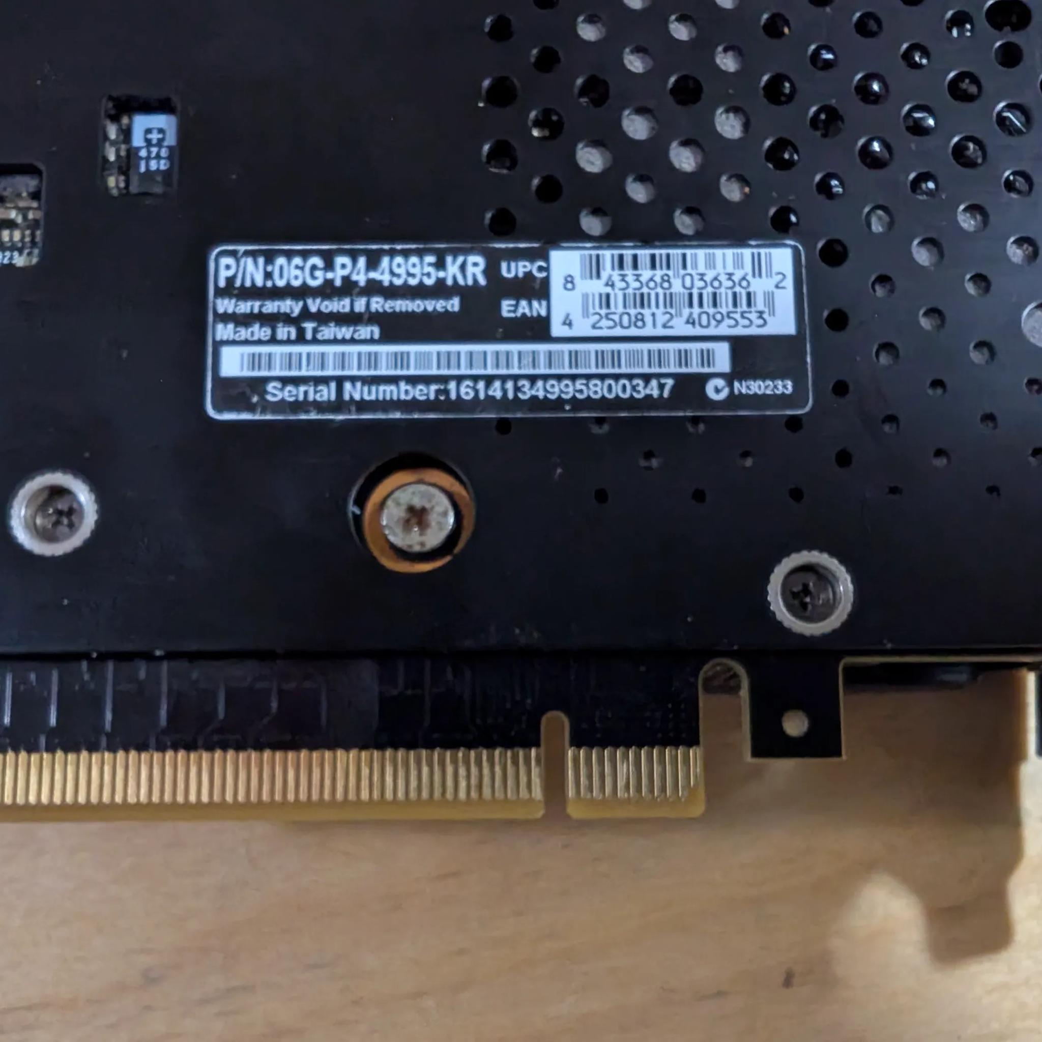 *PARTS* EVGA Nvidia GTX 980 ti 6GB