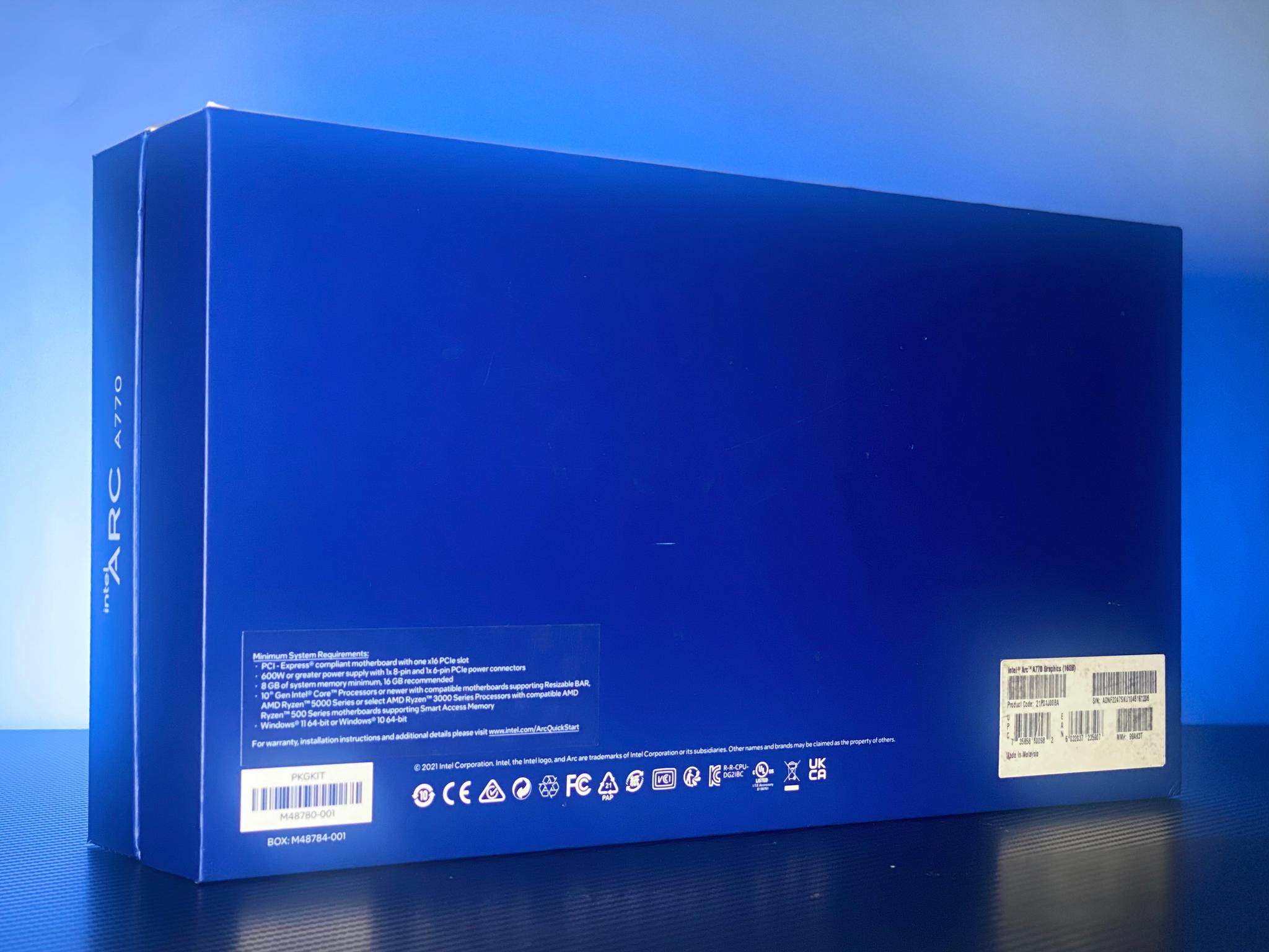 Intel ARC A770 (box only)