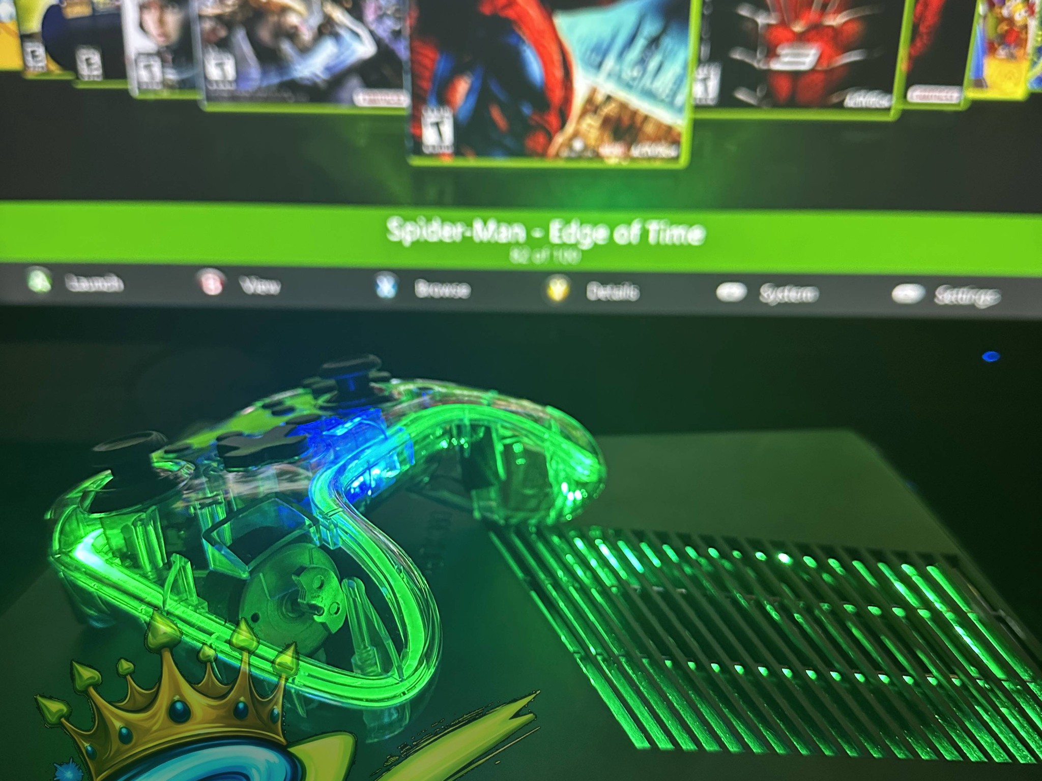Xbox 360 Slim - RGH3  - Custom LEDs