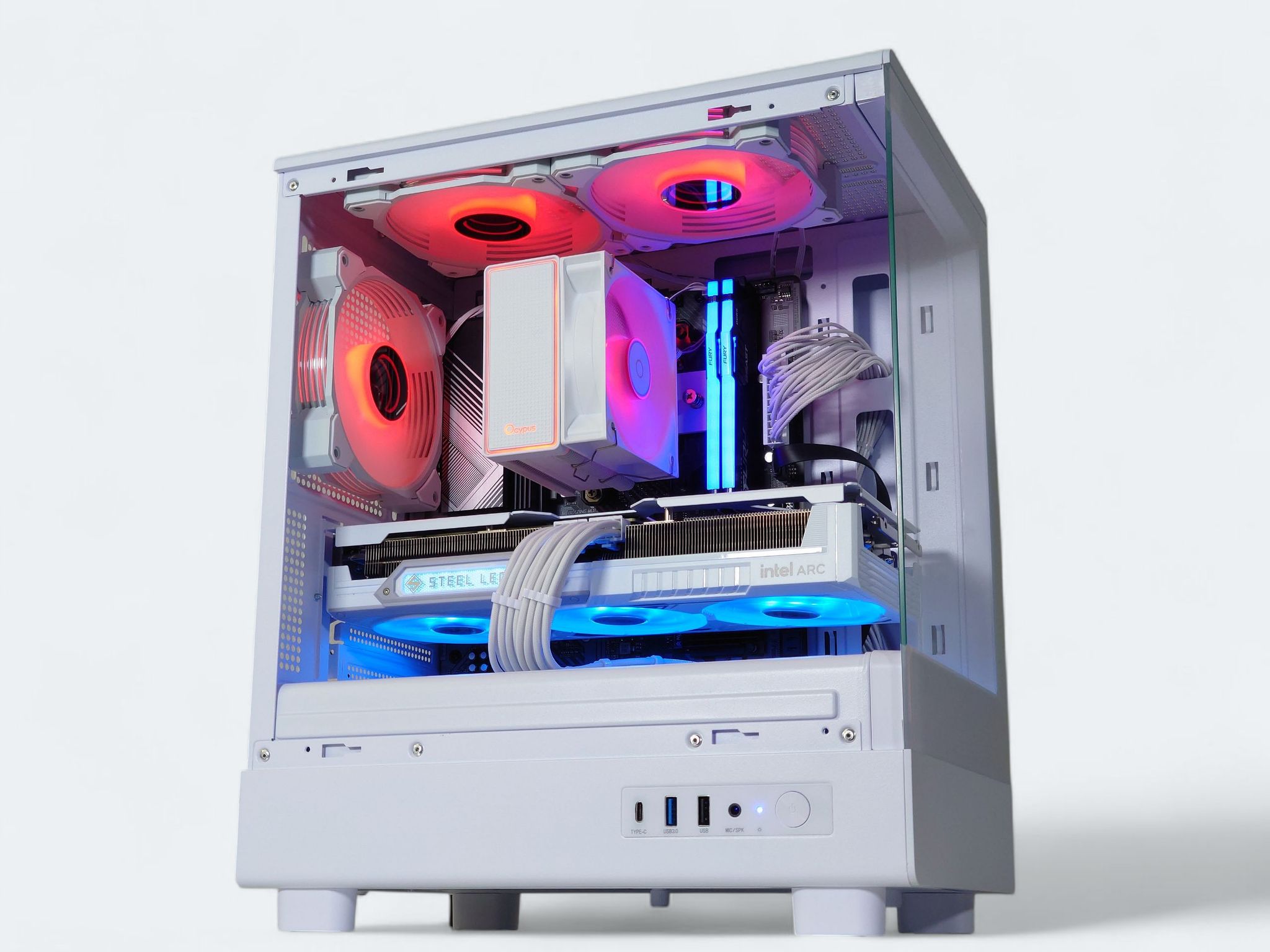 🧨🎉Gaming PC🎉 Intel Arc B580 12GB🎉 AMD Ryzen 5 7500F🎉 32GB DDR5🎉 1TB NVME
