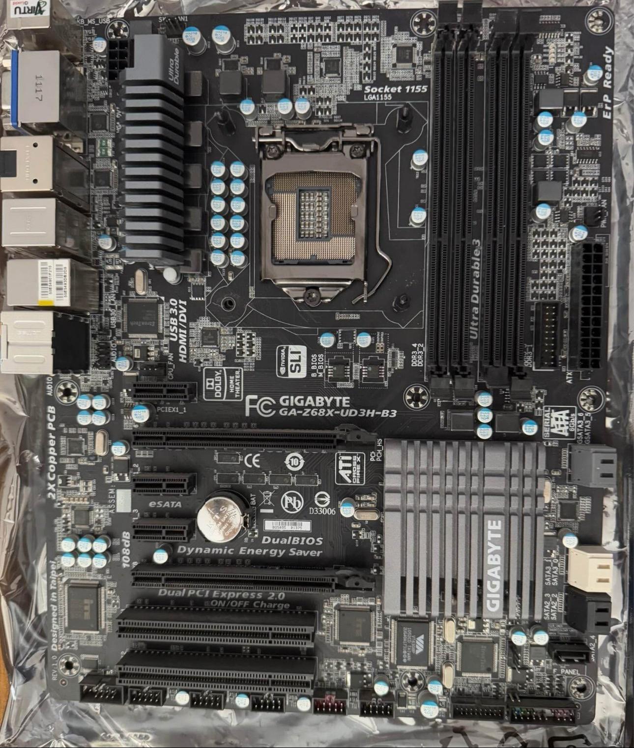 Gigabyte Motherboard GA-Z68X-UD3H-B3