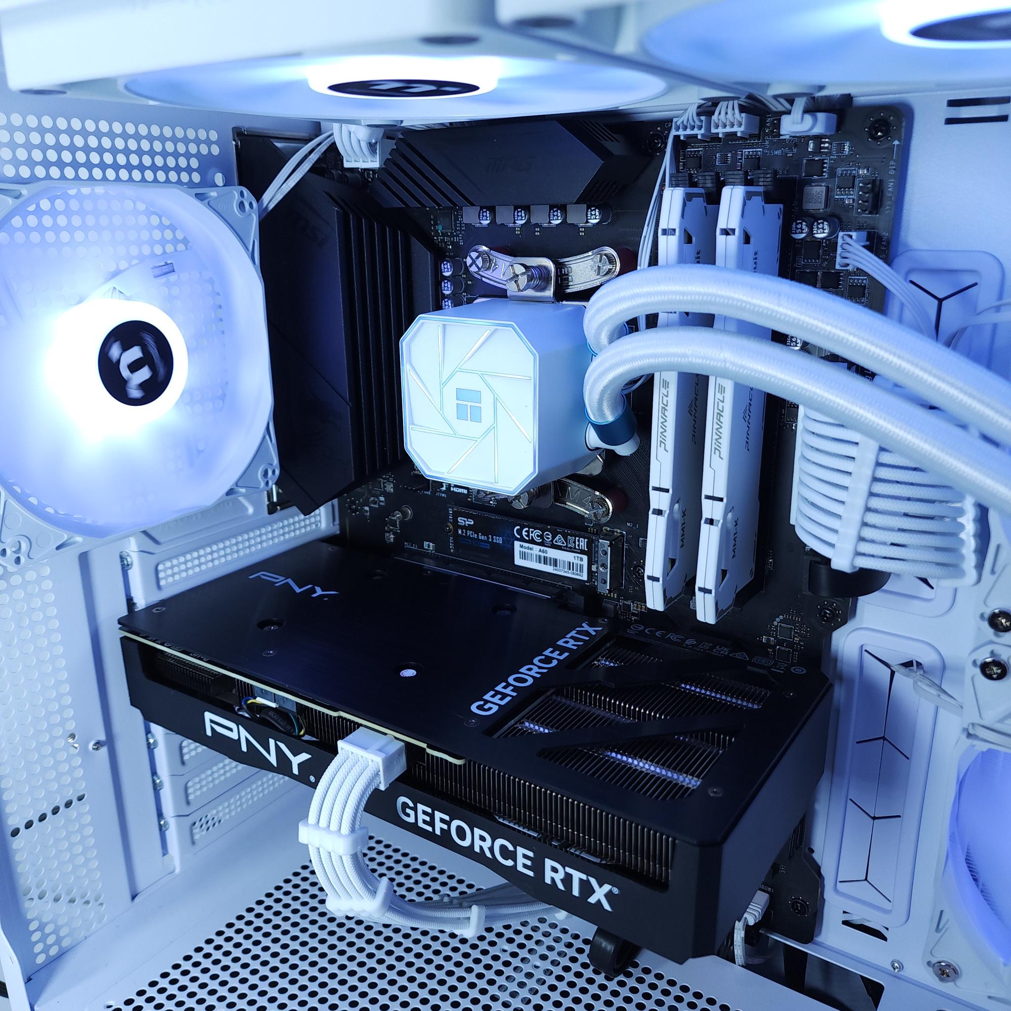 🤍RTX 4070●Ryzen 7 5800X●1080p/1440p Gaming Computer