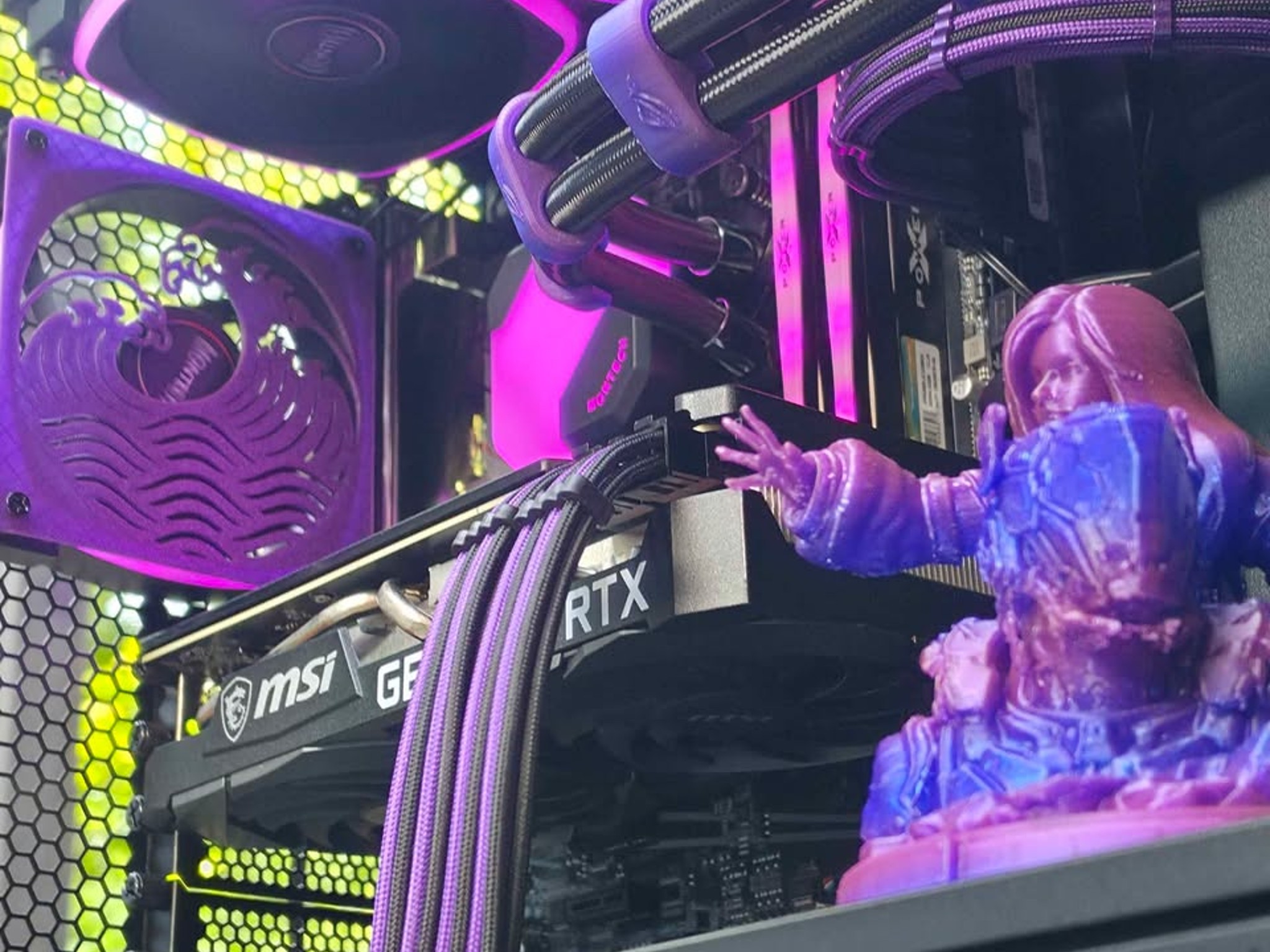 🌌Ultraviolet Gaming PC • Nvidia 3070, Intel i7, 32GB DDR4, SSD, WiFi • Plug n' Play Ready