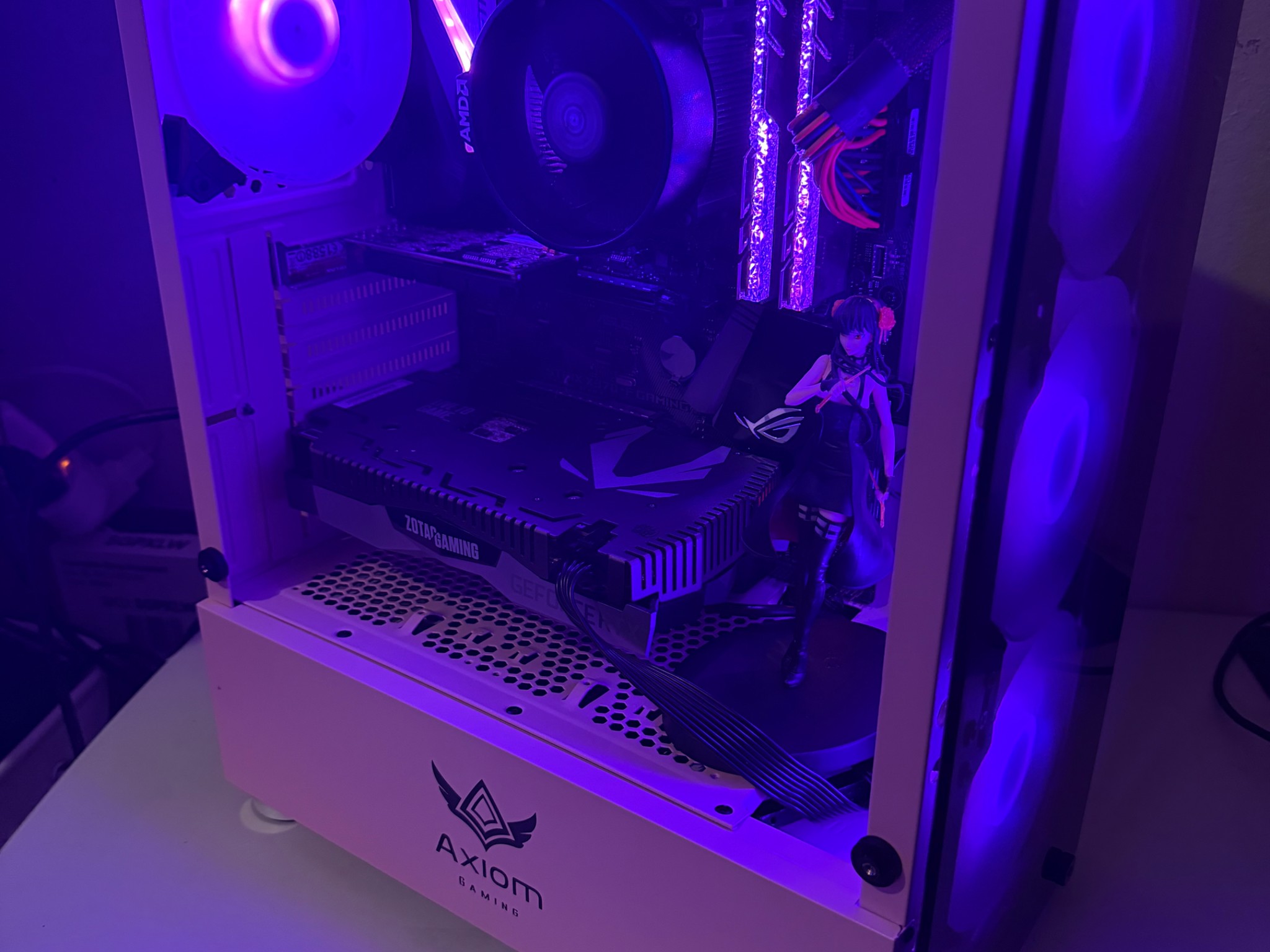 Pink Sparkle✨ Gaming PC | Ryzen 5 2600X | RTX 2060 | 16GB RAM | 120GB SSD/1.5TB HDD | Windows 11 Pro