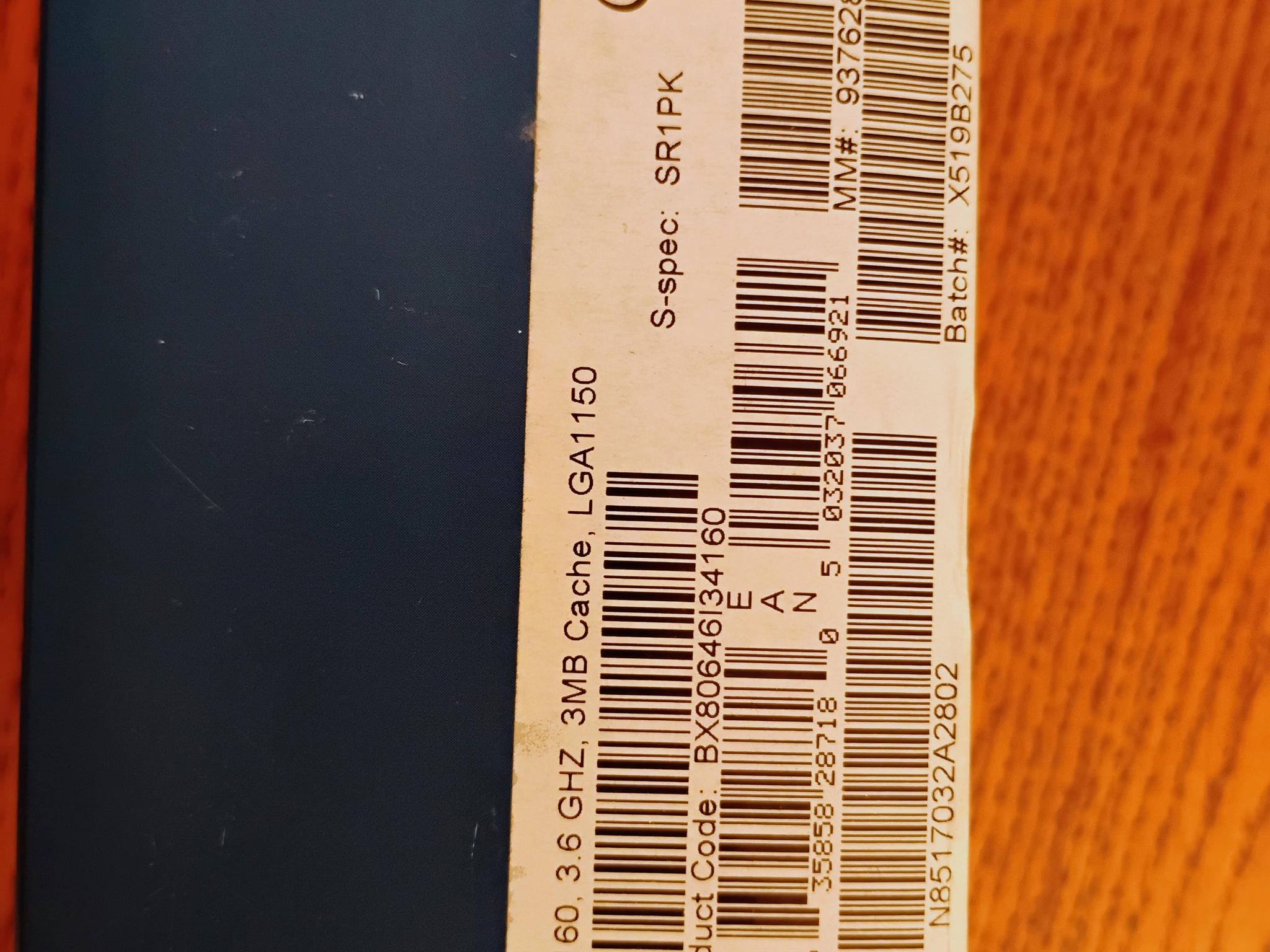 Intel Core i3-4160