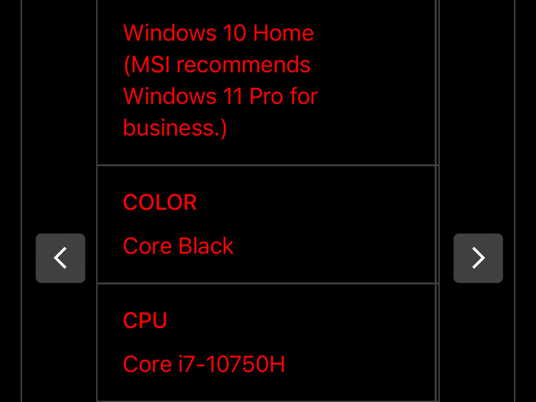 Msi G66 Stealth 10SE-442