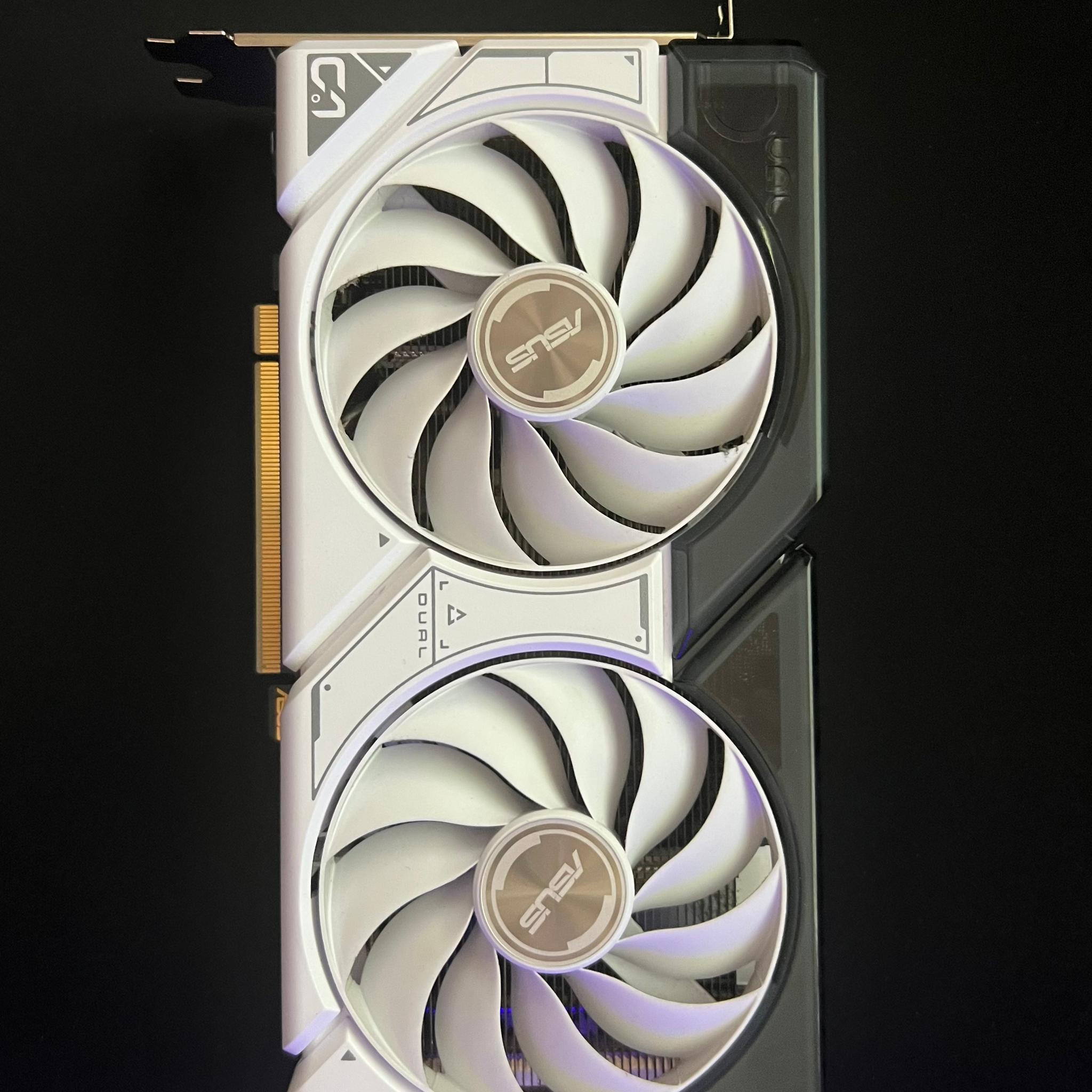 Asus Dual Geforce RTX 4060ti 8GB GDDR6 White OC Edition