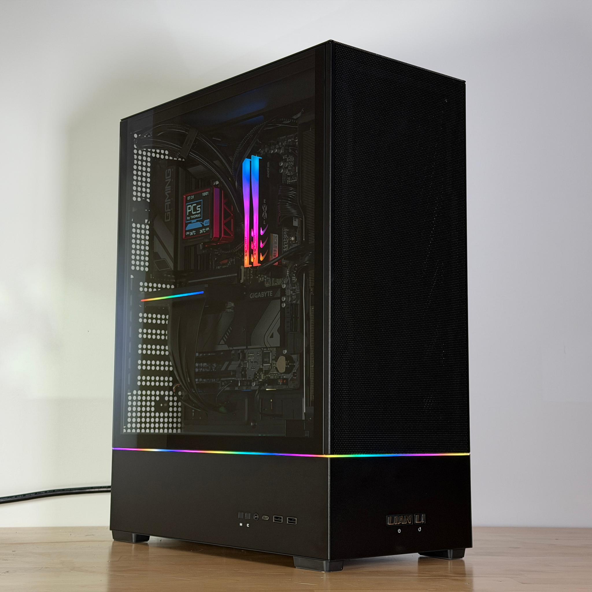 RTX 5070TI Ryzen 7 7800X3D Gaming PC 2TB SSD 32GB RAM