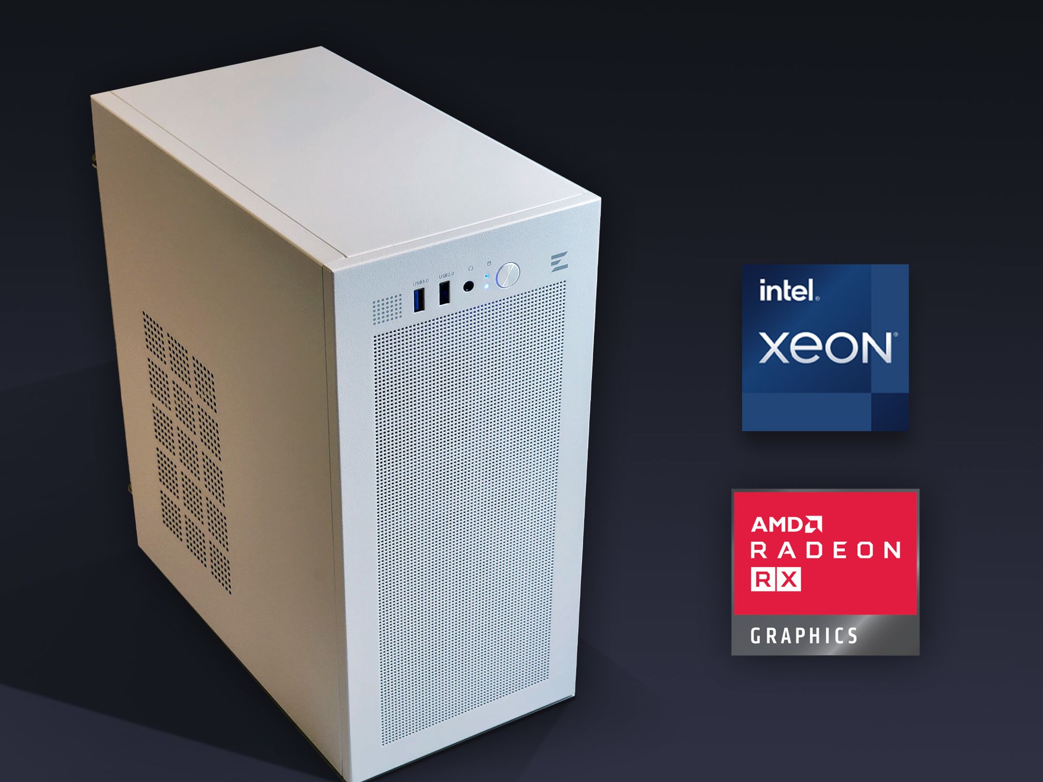 ⚡ RX 570, INTEL 8-CORE, 16GB RAM, 256GB M.2 + 320GB HDD, WIFI, WIN10 | Great Value Budget Gaming PC!