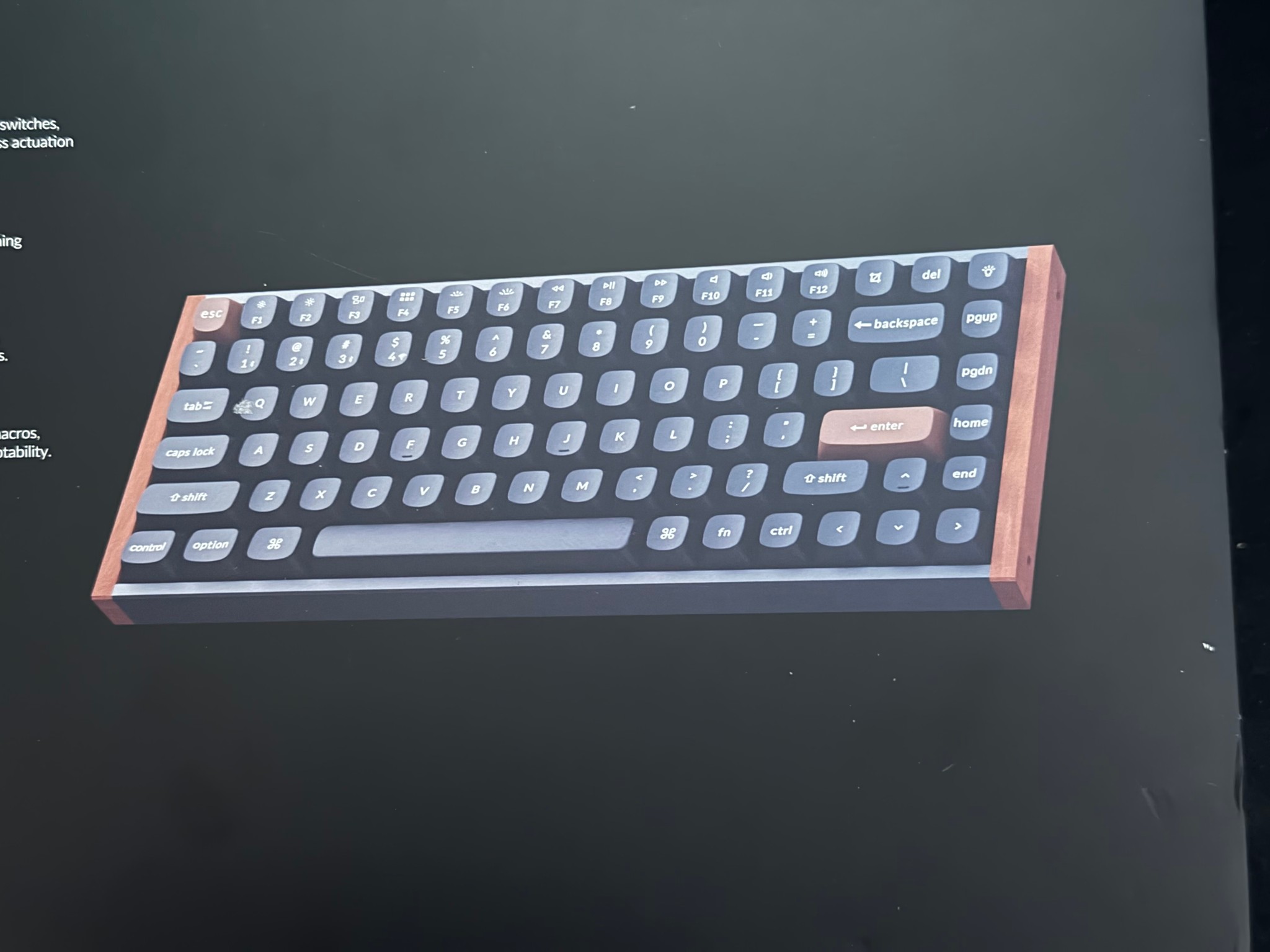 Keychron K2 H2 Wireless Mechanical Keyboard RGB Backlight Bluetooth