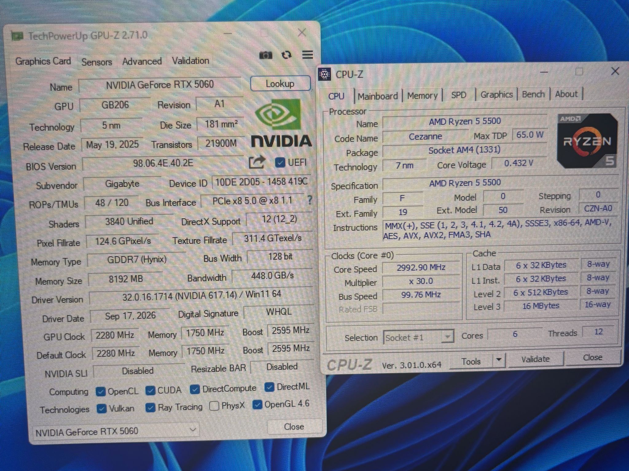 Mid Range 1080p & 1440p Lemonade Gaming PC | RTX 5060 | Ryzen 5 5500 | 100% Set Up & Ready to Play