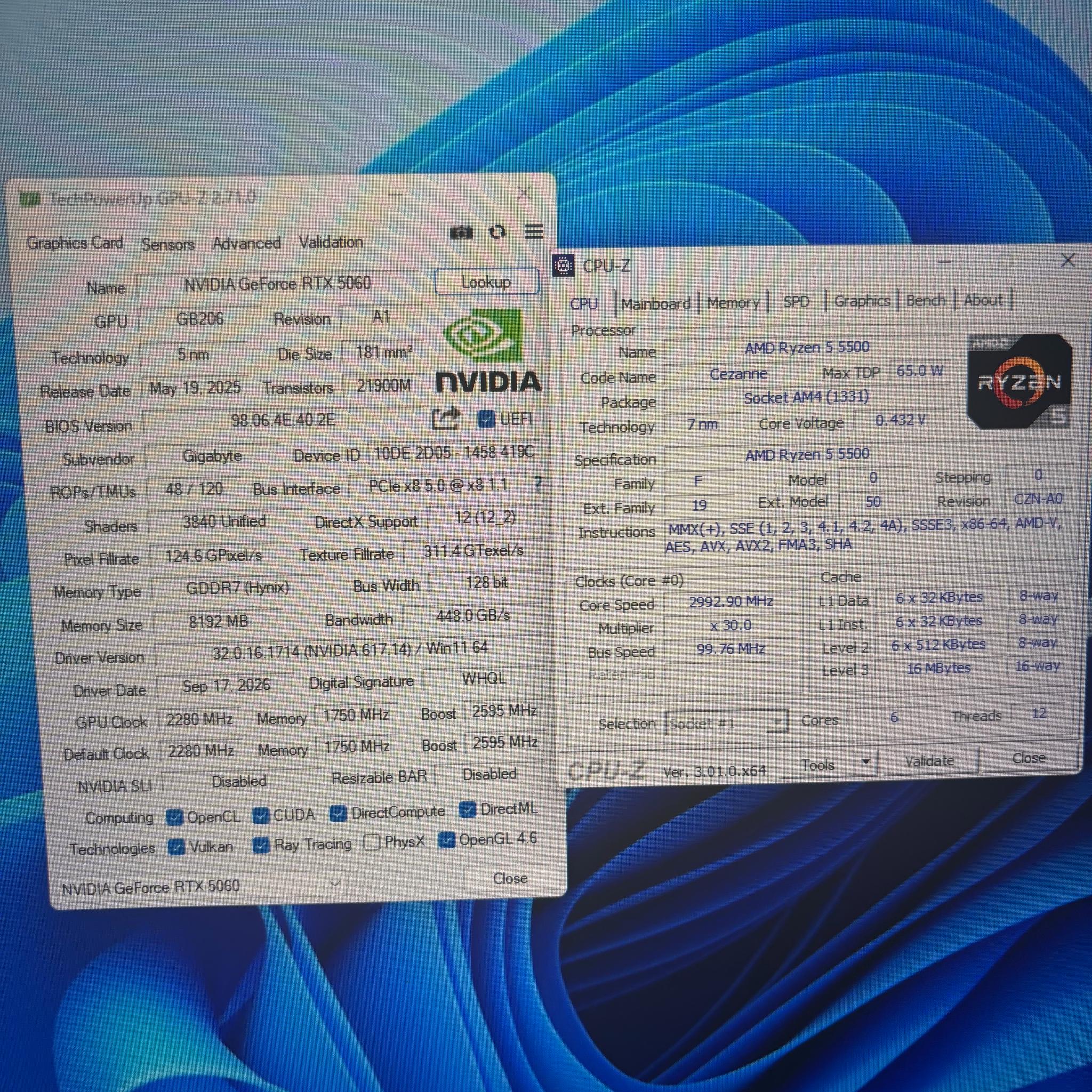 Mid Range 1080p & 1440p Lemonade Gaming PC | RTX 5060 | Ryzen 5 5500 | 100% Set Up & Ready to Play