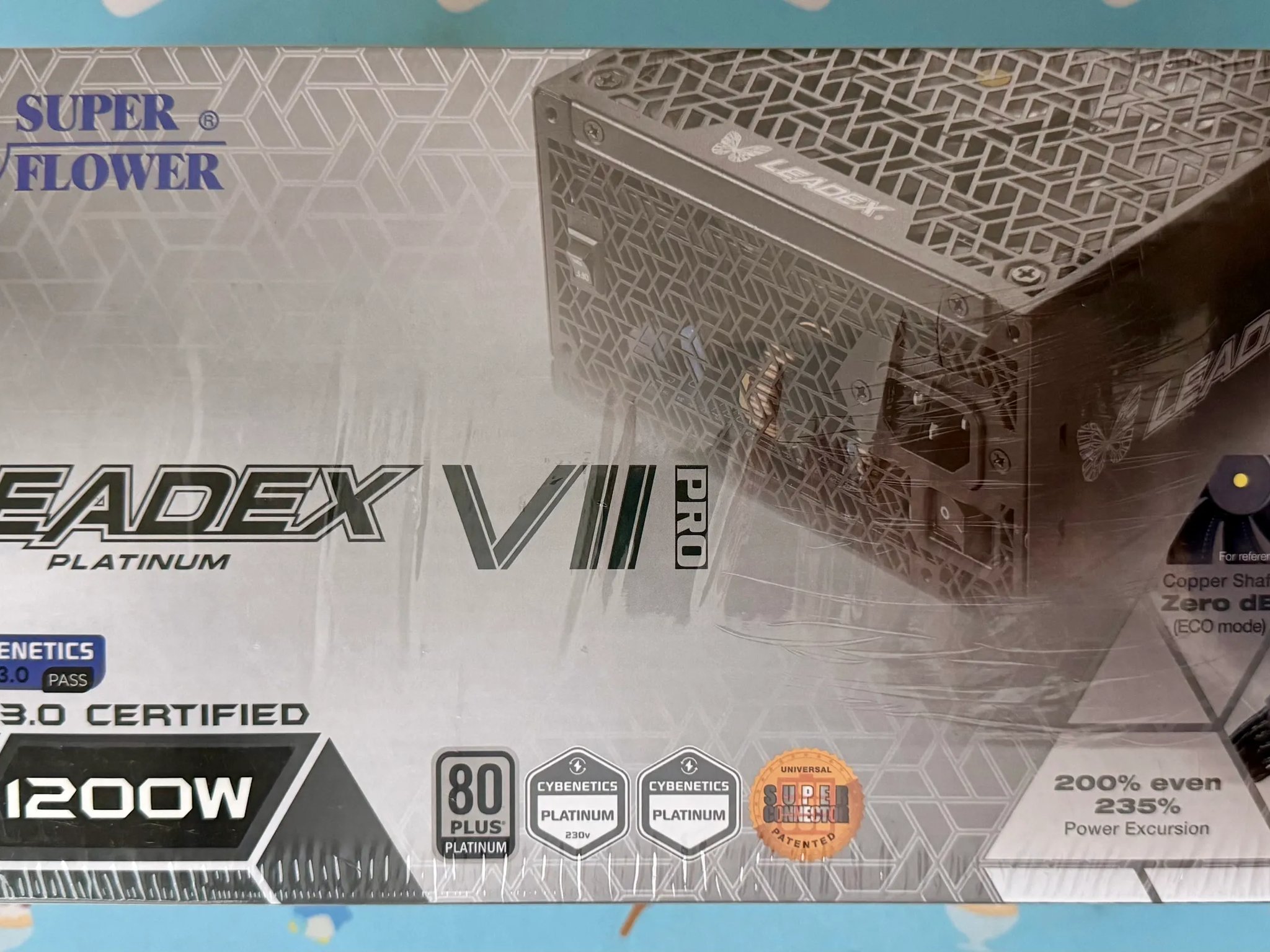 BNIB 1200W Leadex VII XP PRO Super Flower 80+ Platinum PSU