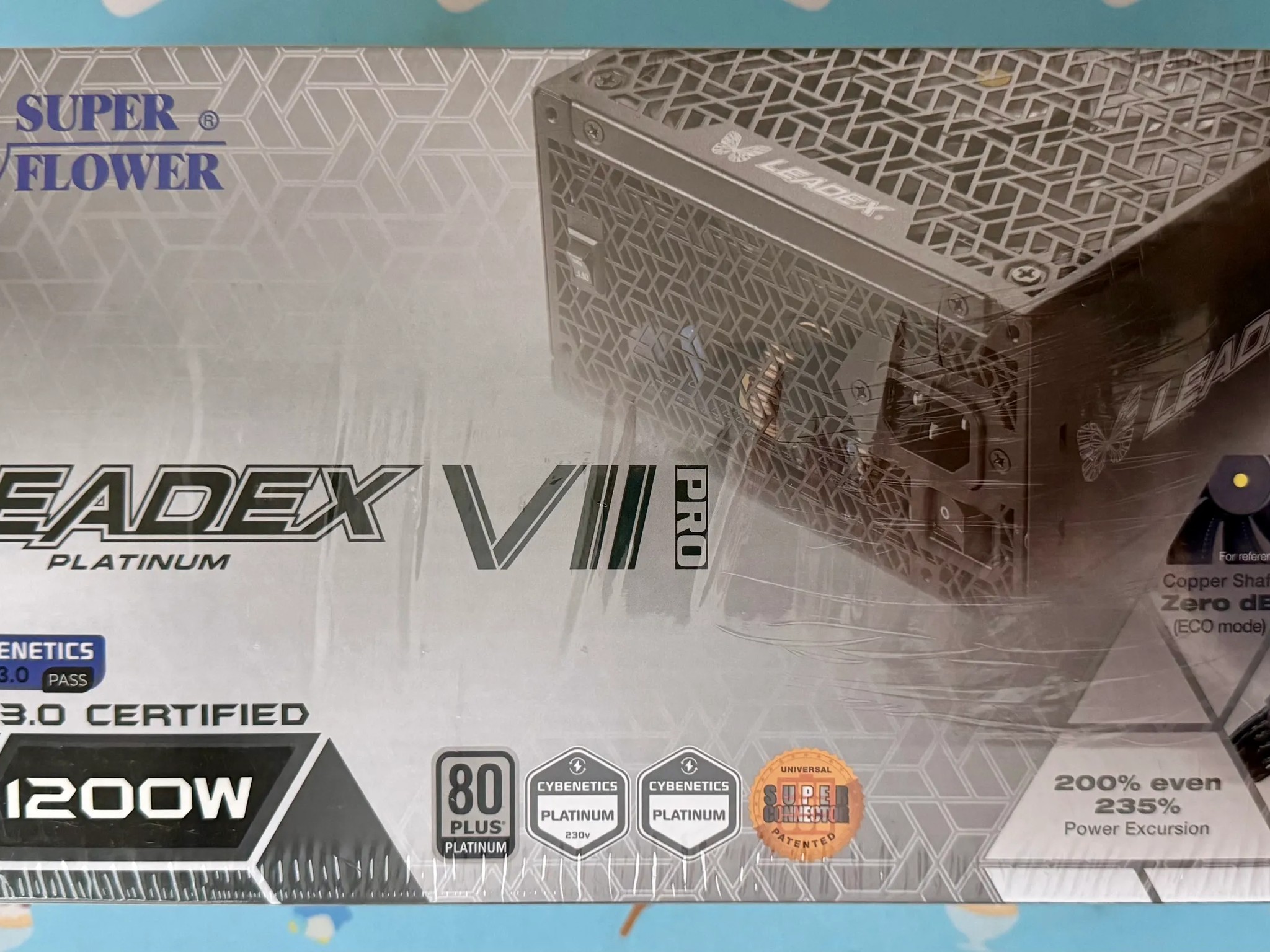 BNIB 1200W Leadex VII XP PRO Super Flower 80+ Platinum PSU
