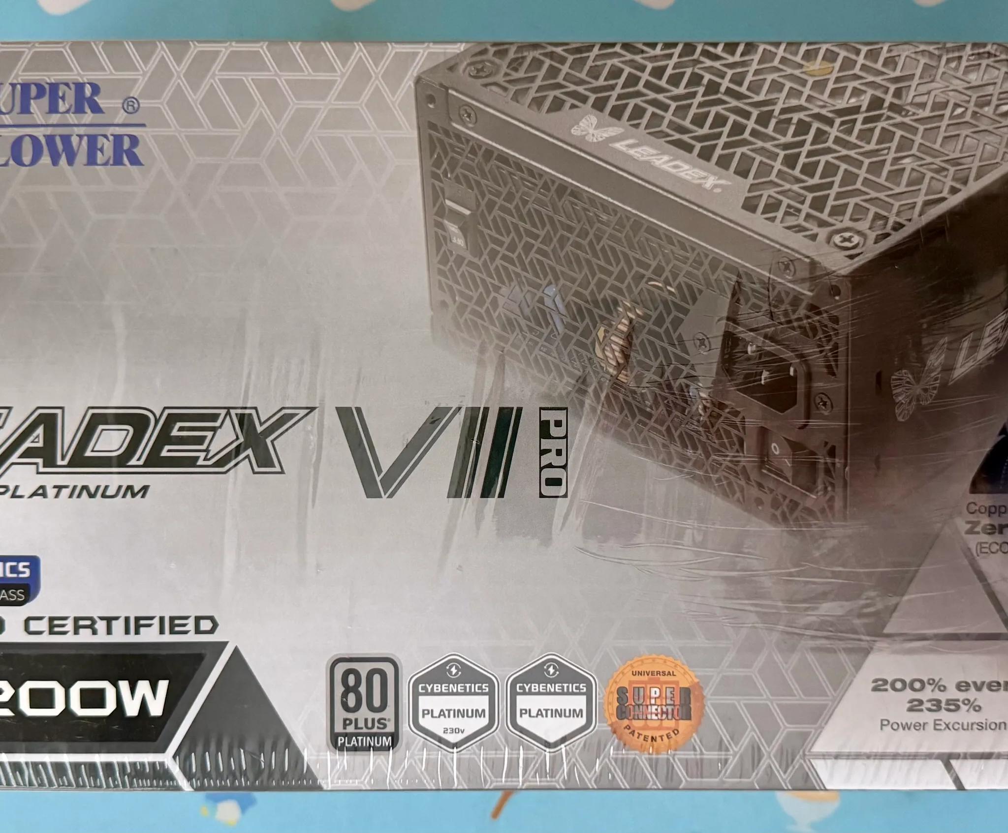 BNIB 1200W Leadex VII XP PRO Super Flower 80+ Platinum PSU