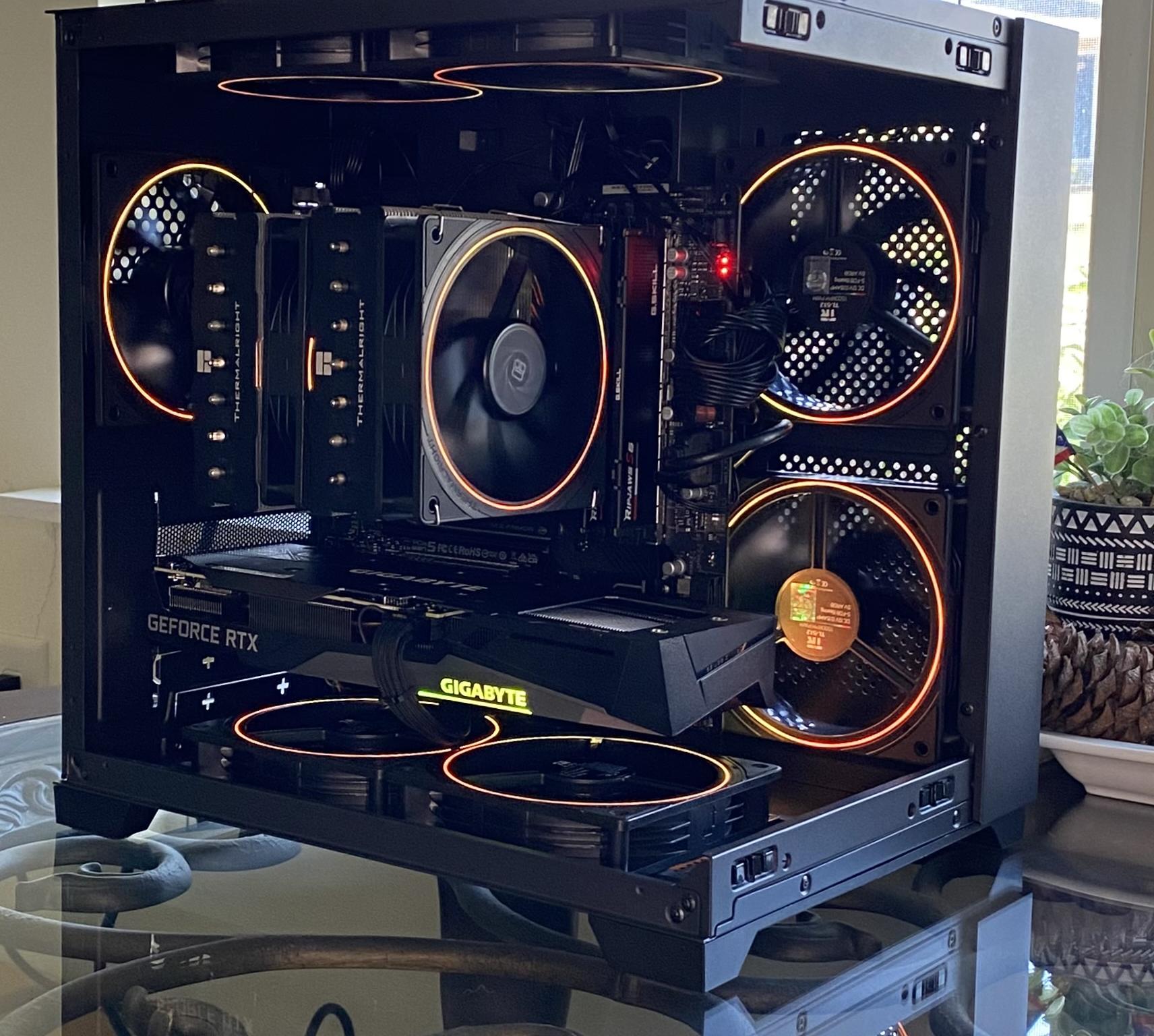 Zirconia IV i7 13700f RTX 3060 Ti 32GB DDR5 6000 1TB NVME High Refresh Gaming, Streaming Editing PC