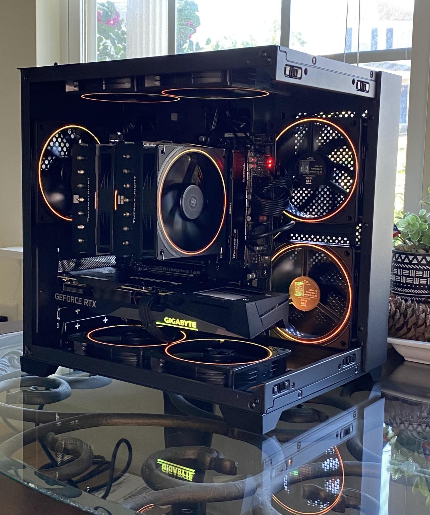 Zirconia IV i7 13700f RTX 3060 Ti 32GB DDR5 6000 1TB NVME High Refresh Gaming, Streaming Editing PC