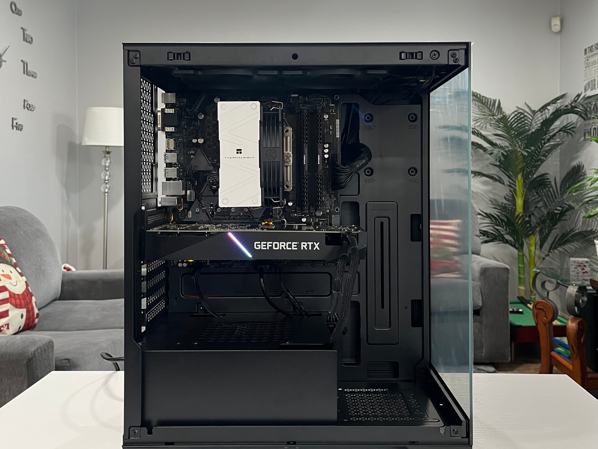 RTX 2060 6GB, Ryzen 7 2700X, 16GB RAM | Black Gaming Computer/PC