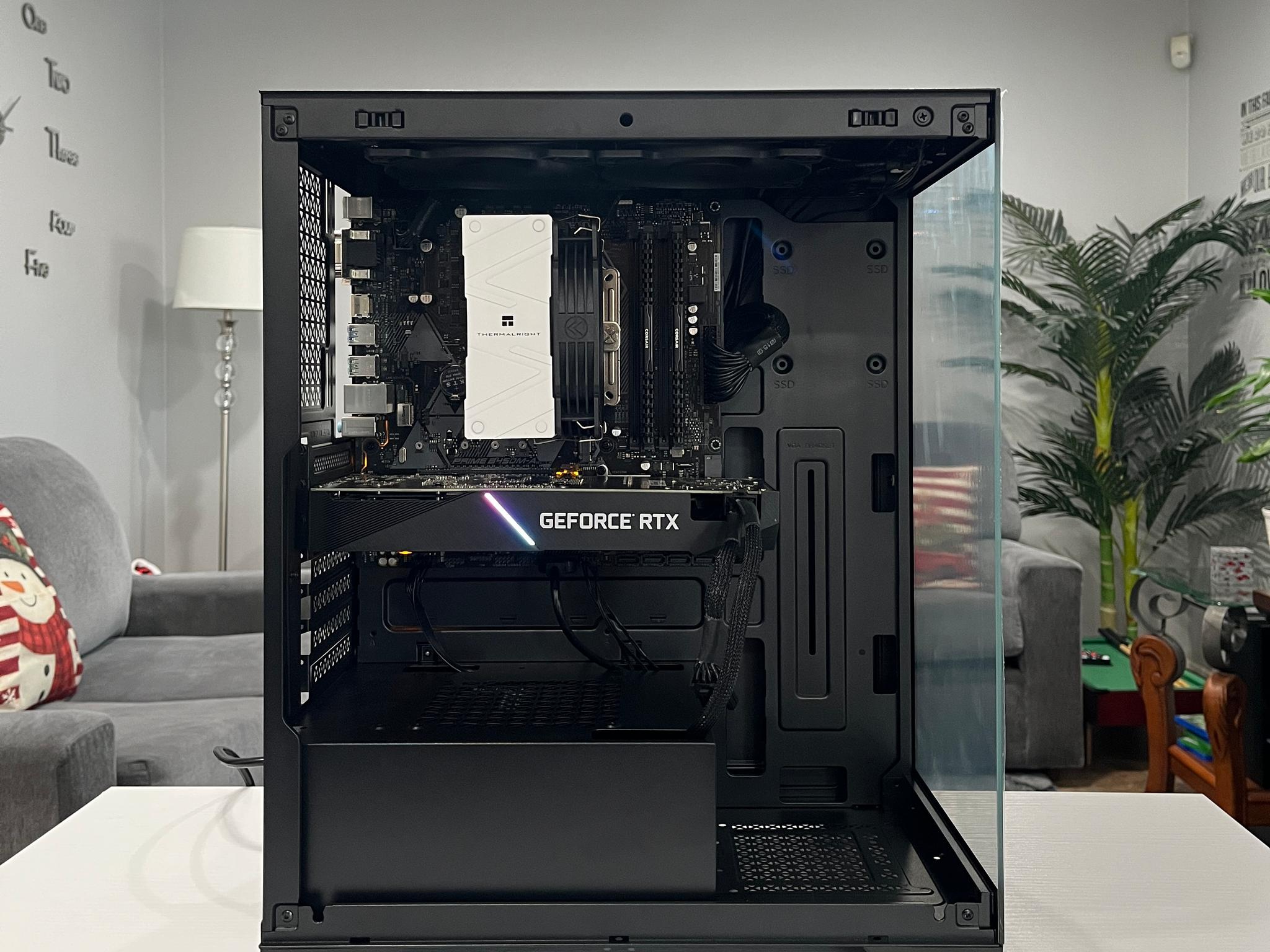 RTX 2060 6GB, Ryzen 7 2700X, 16GB RAM | Black Gaming Computer/PC
