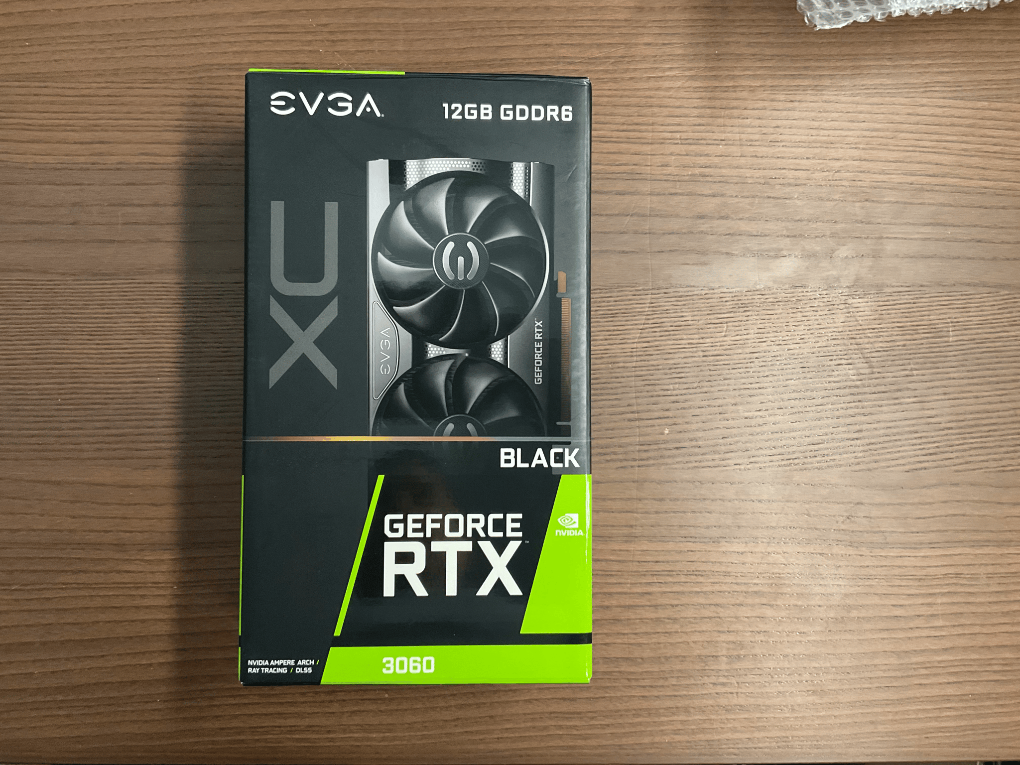 EVGA RTX 3060 Black 12GB GDDR6