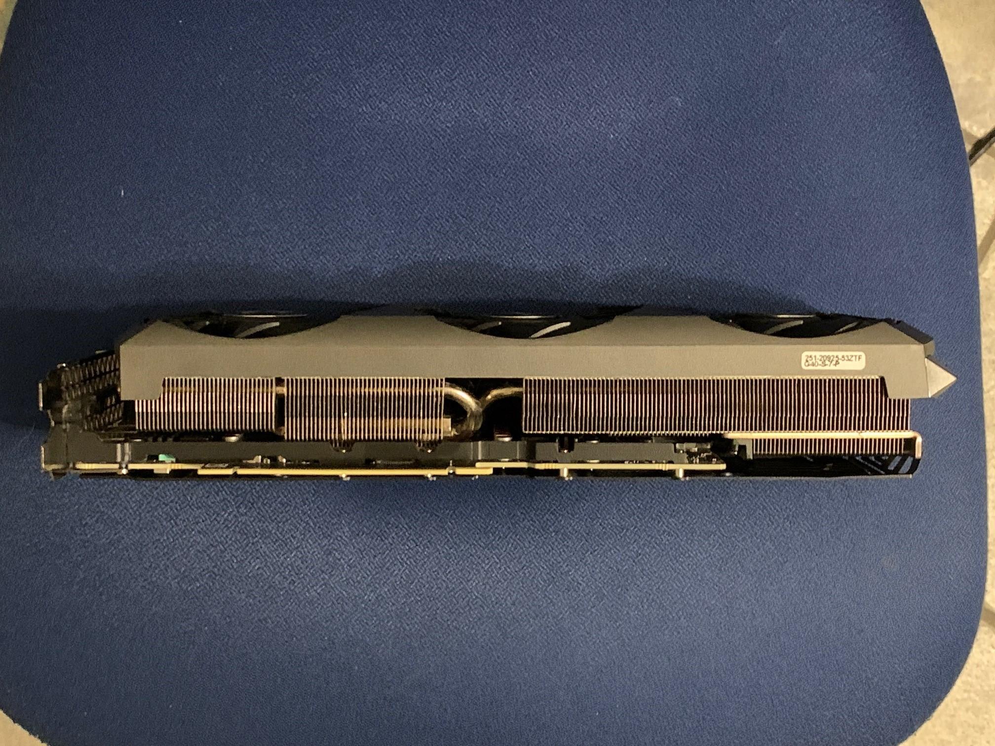 ZOTAC GAMING GeForce RTX 3080 Trinity OC 10GB GDDR6X Graphics Card, Used.