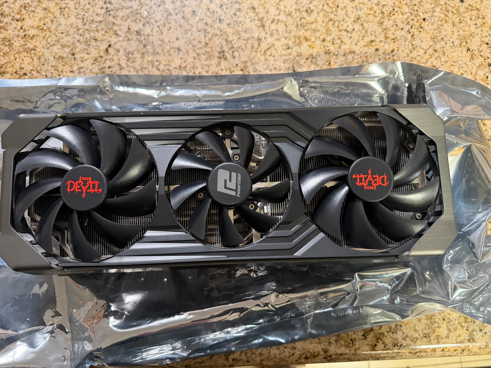PowerColor AMD Radeon RX 6950 XT Red Devil Overclocked Triple Fan 16GB GDDR6 PCIe 4.0 Graphics Card
