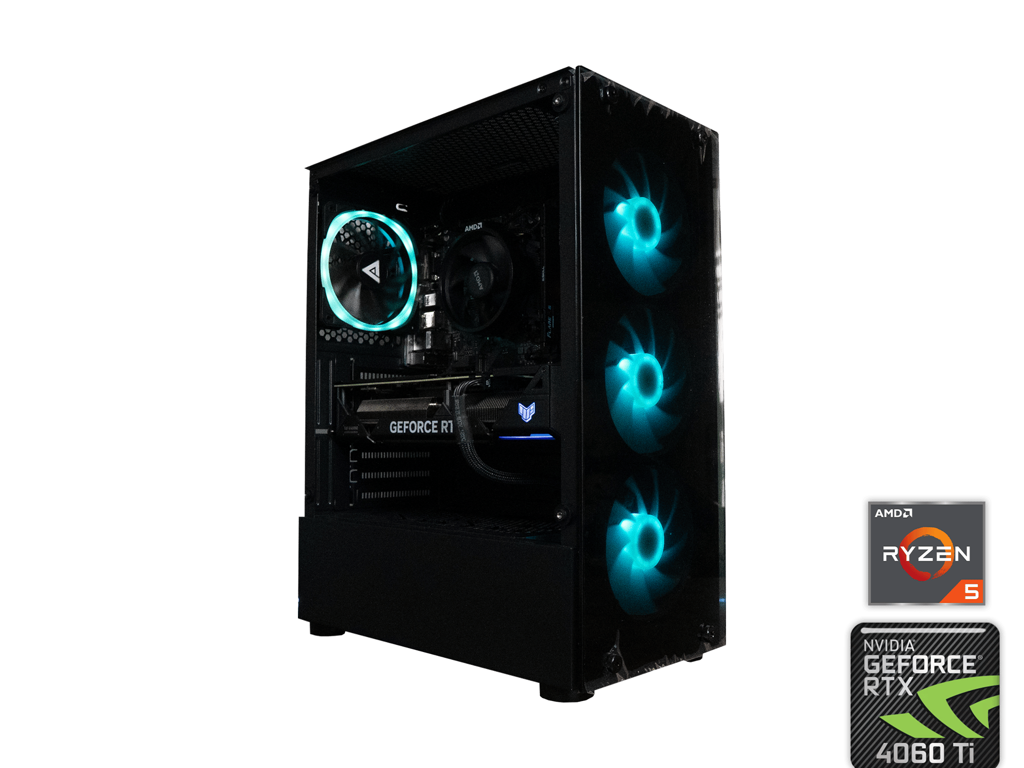 ❄️🌨 | ASUS TUF RTX 4060Ti | RYZEN 5 7600X | 16GB DDR5 RAM | 1.5TB | Y2K DESTINY PLATINUM