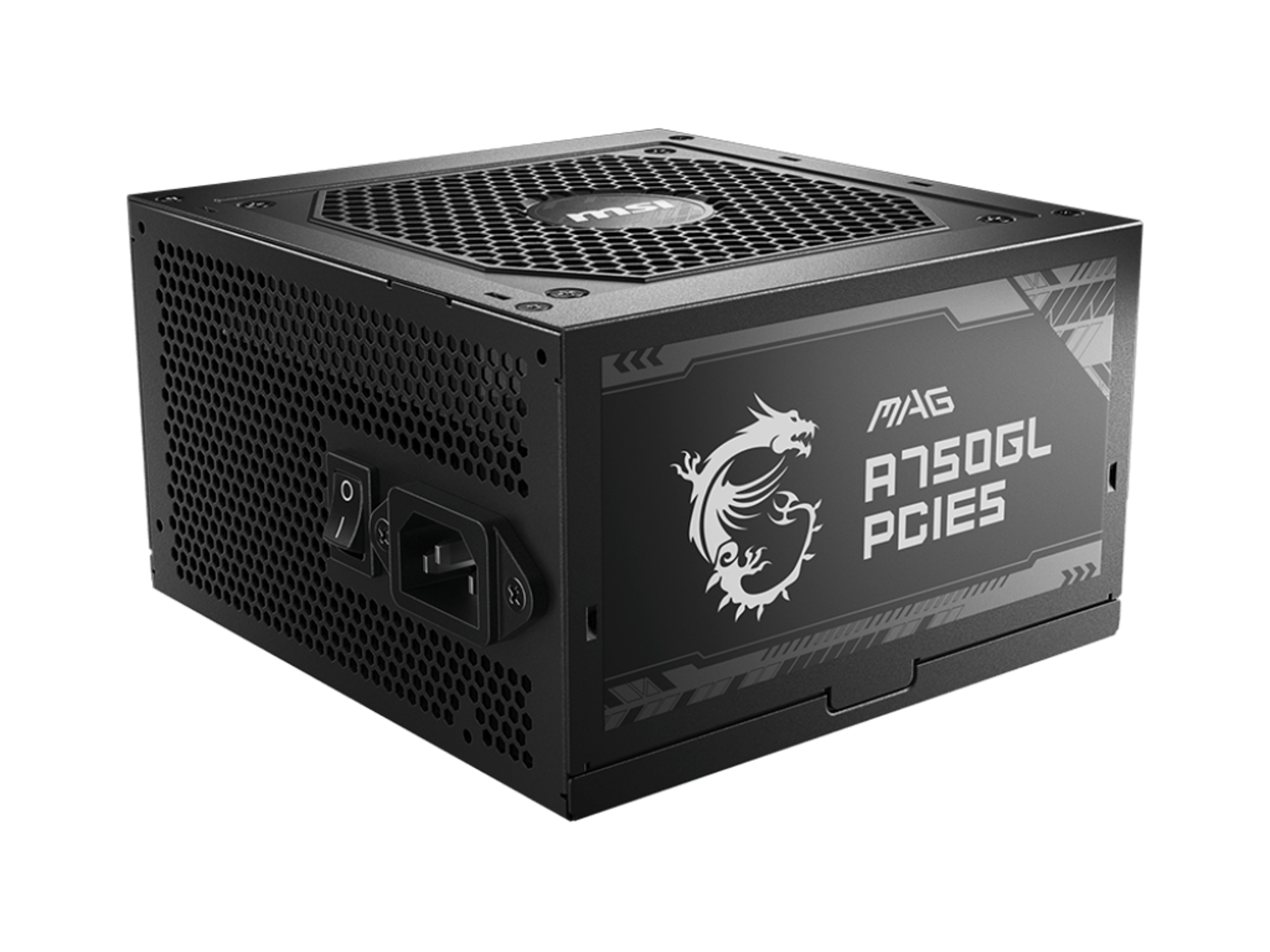 MSI MAG A750GL PCIE 5.1 & ATX 3.1 750W Full Modular 80 Plus Gol Power Supply