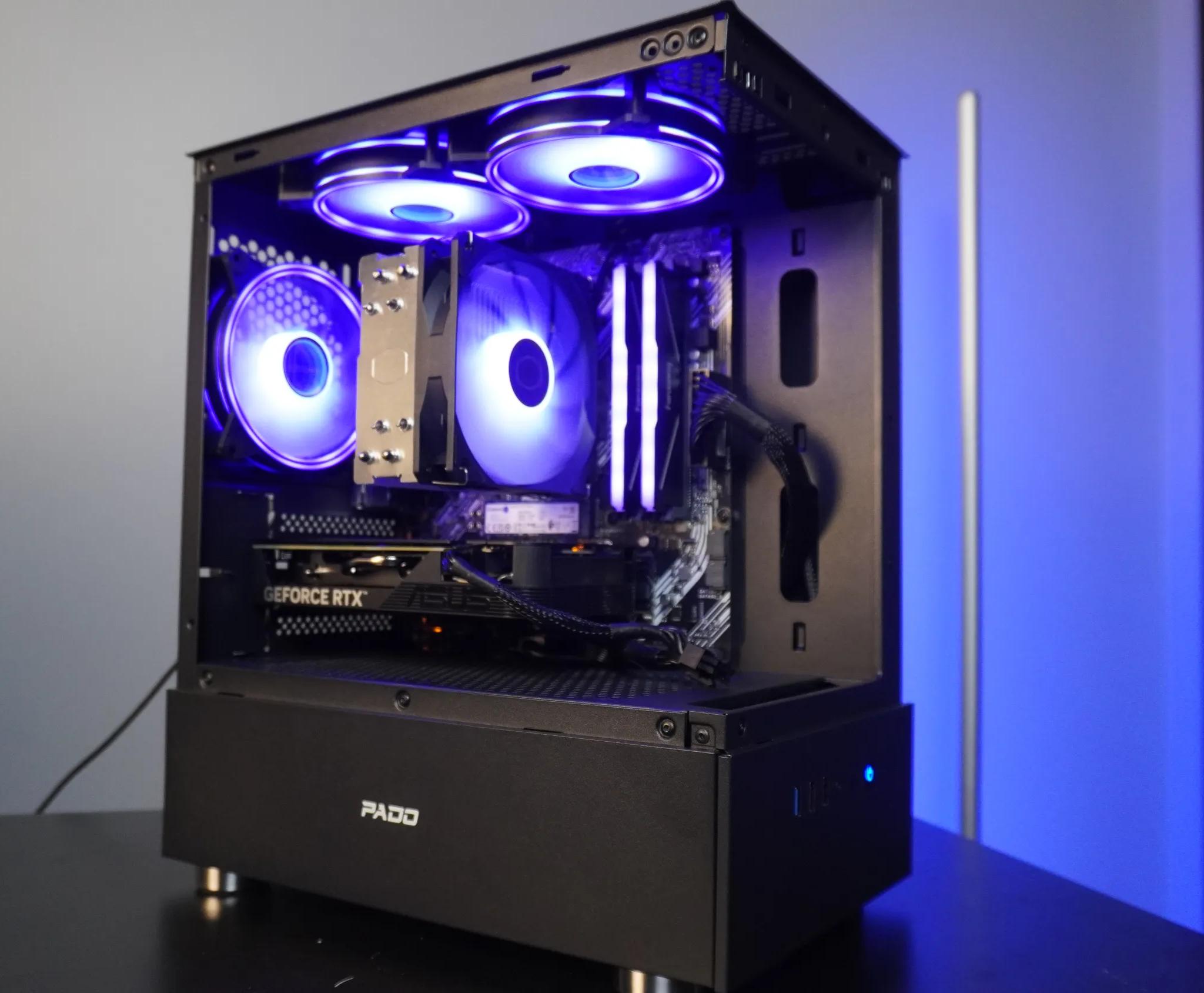 🖤STEALTH🖤 1080p/1440p Value MACHINE 💚 RTX 4060 🧡Ryzen 5 5600 | 1TB NVME | 16GB DDR4 | WIFI