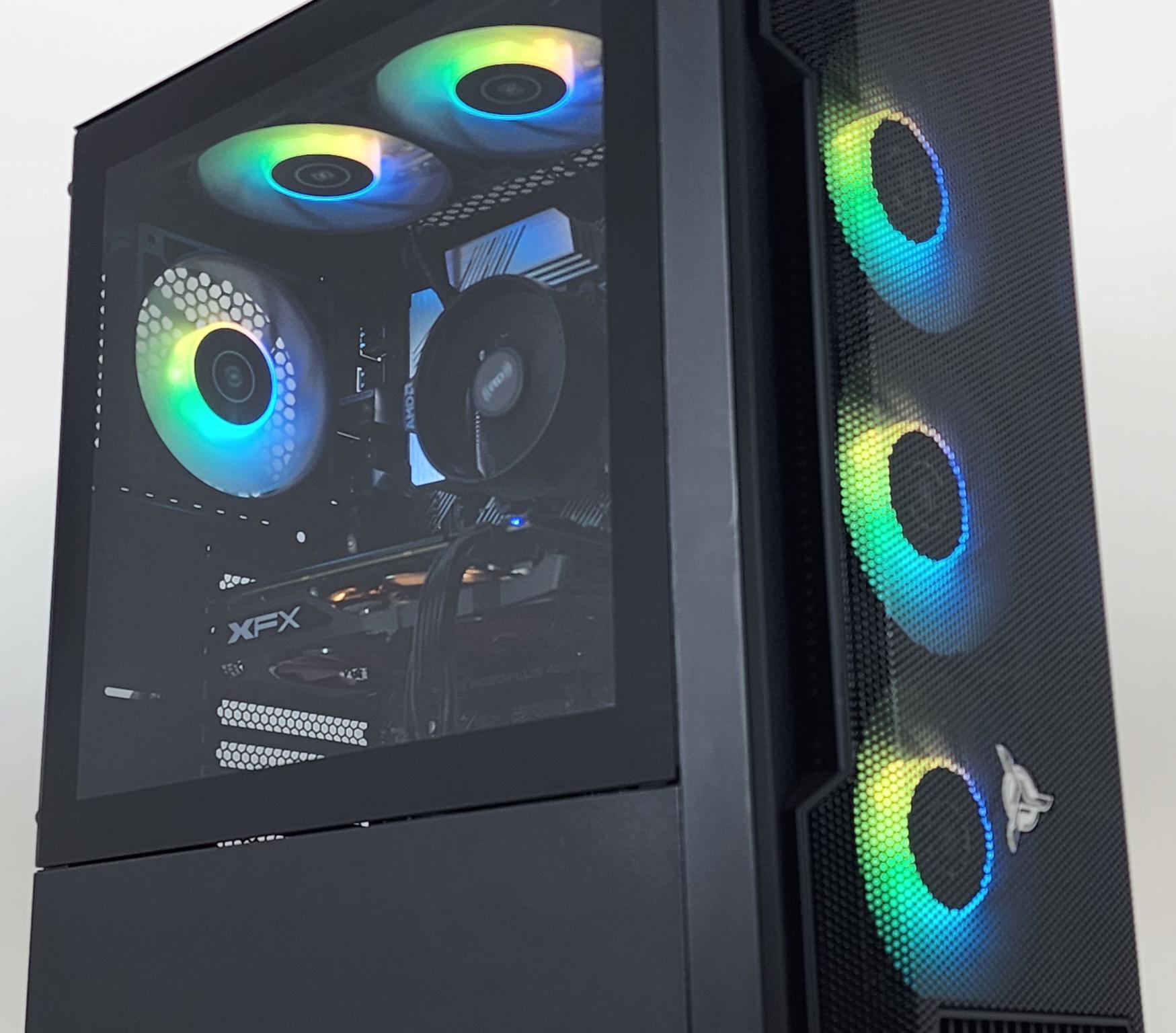 Gaming PC Ryzen 7 3700X 16GB RAM 512GB SSD RX 580 8GB Windows 11 PC