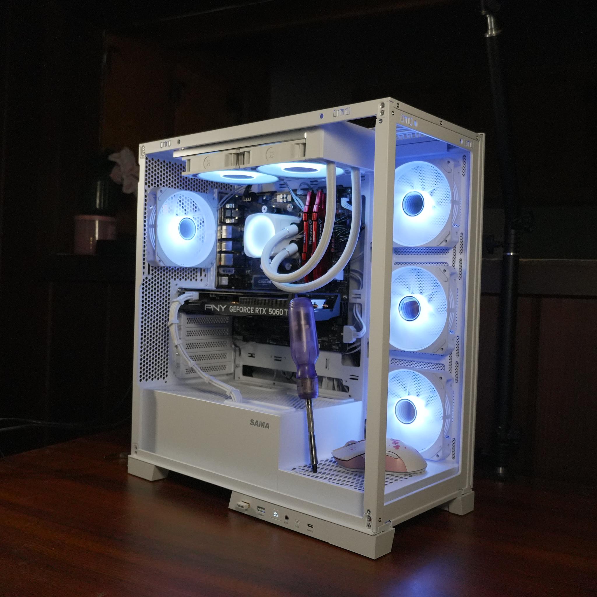 Escapism | RTX 5060TI 8G | RYZEN 7 5800X | 16GB DDR4 | 500GB SSD | WINDOWS 11 PRO | WIFI & BT |