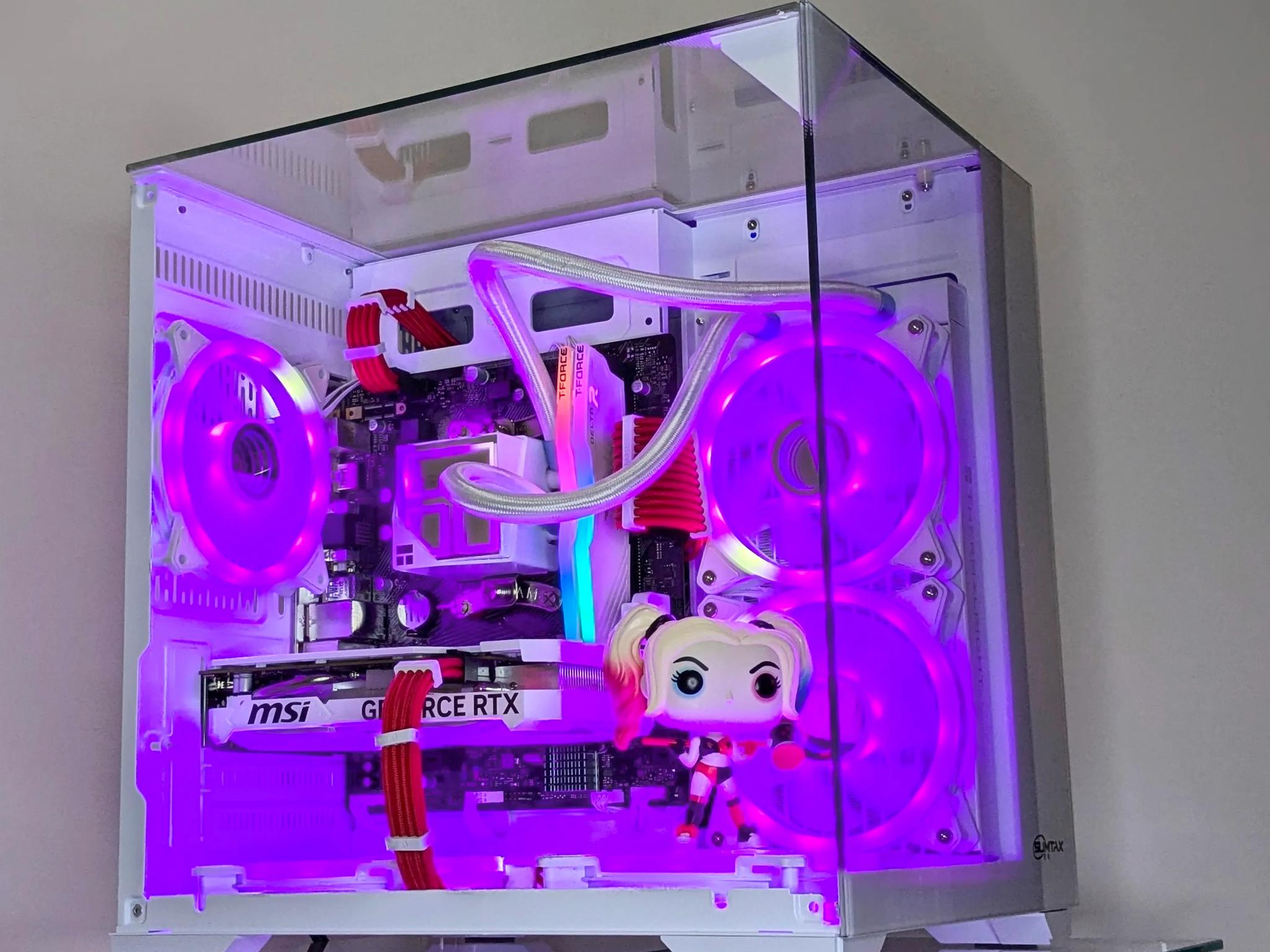 ❤️🤍🖤Harley Quinn♦️♠️RTX 4060❤️Ryzen 5 5600❤️32GB RAM❤️1TB NVMe/PCIE Gen 4.0❤️Windows 11...