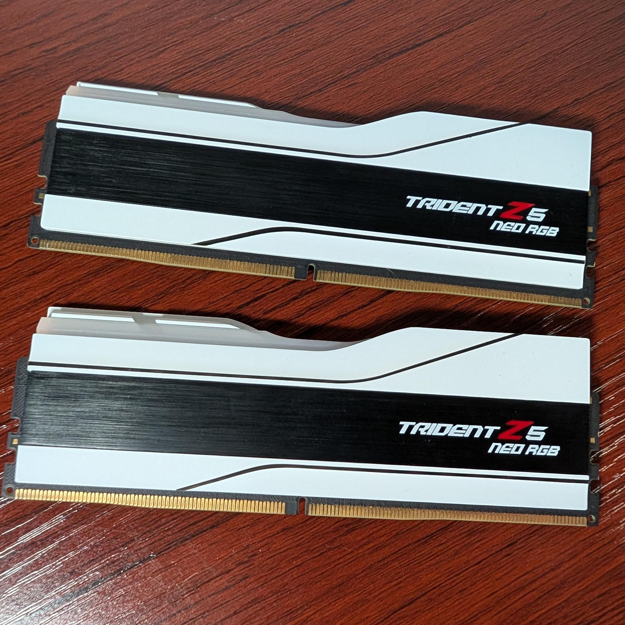 G.Skill Trident Z5 Neo RGB 32GB (2x16GB) DDR5 6000 CL28 RAM