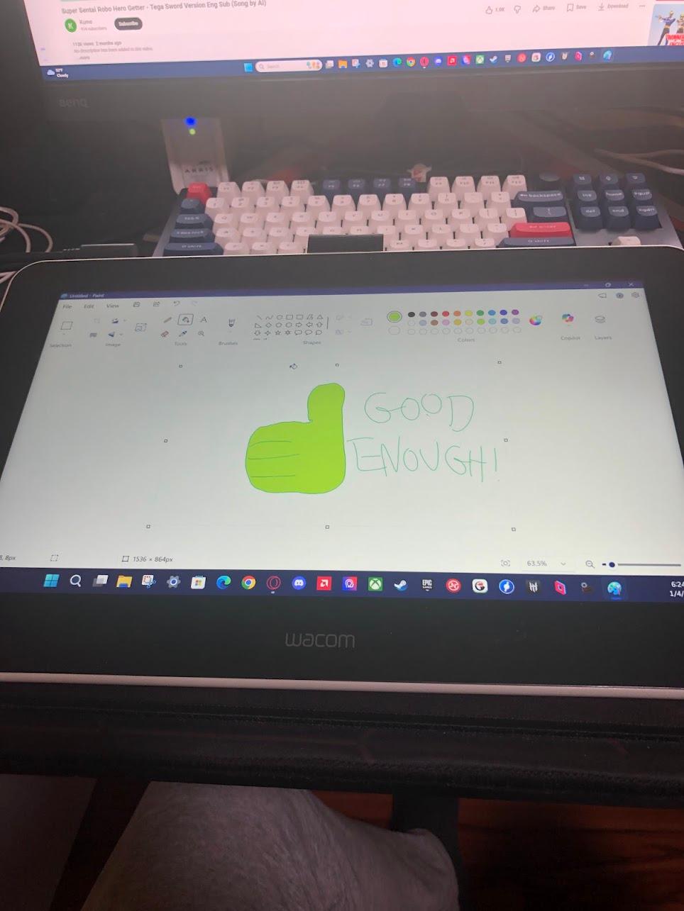 Wacom One Drawing Tablet 13 Inches (2020, 1st Generation)