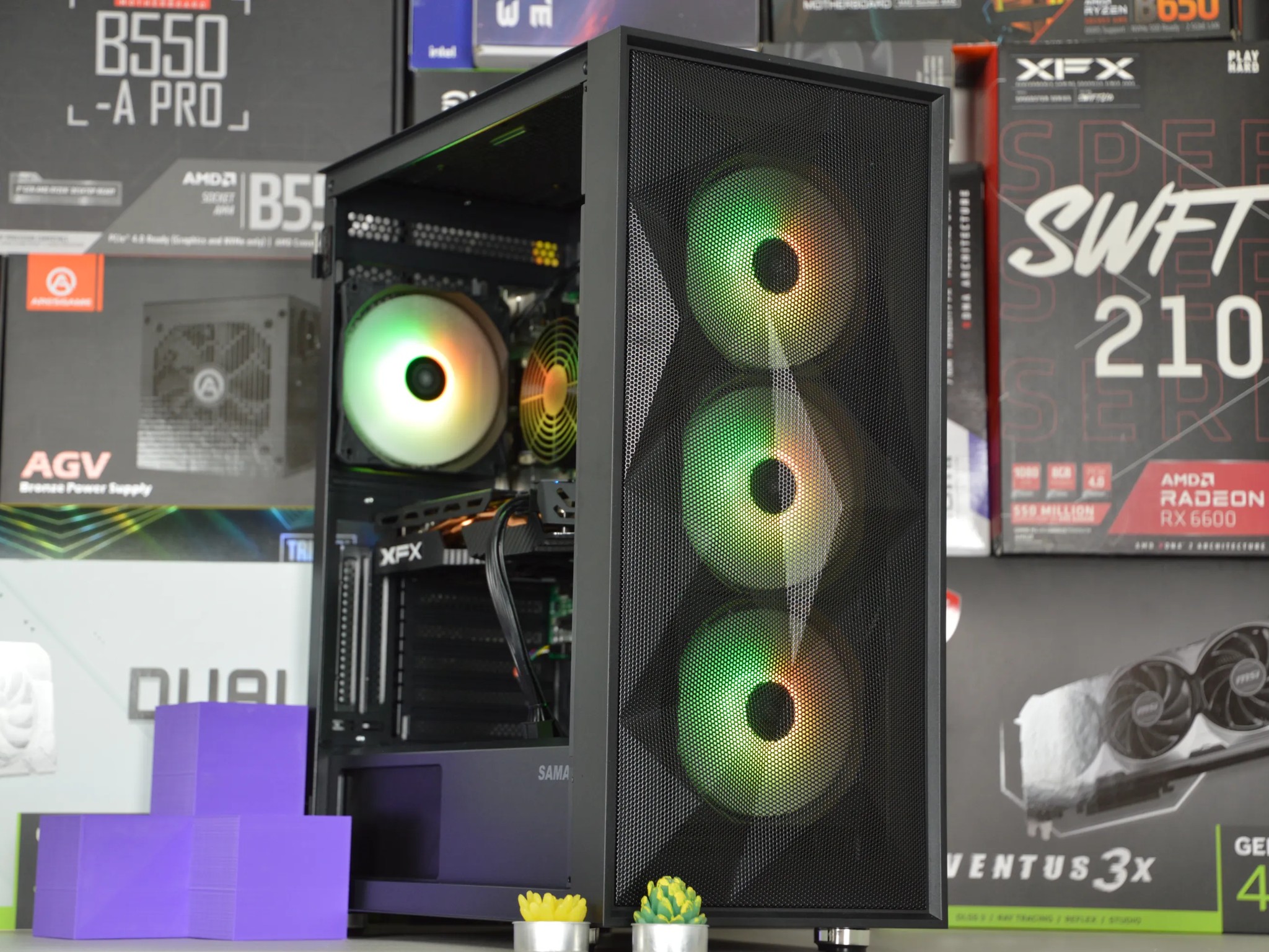 🌎🌎| RX 580 8GB | INTEL i5 8400 | 16GB DDR4 RAM | 512GB NVME SSD | Tropical Falls |