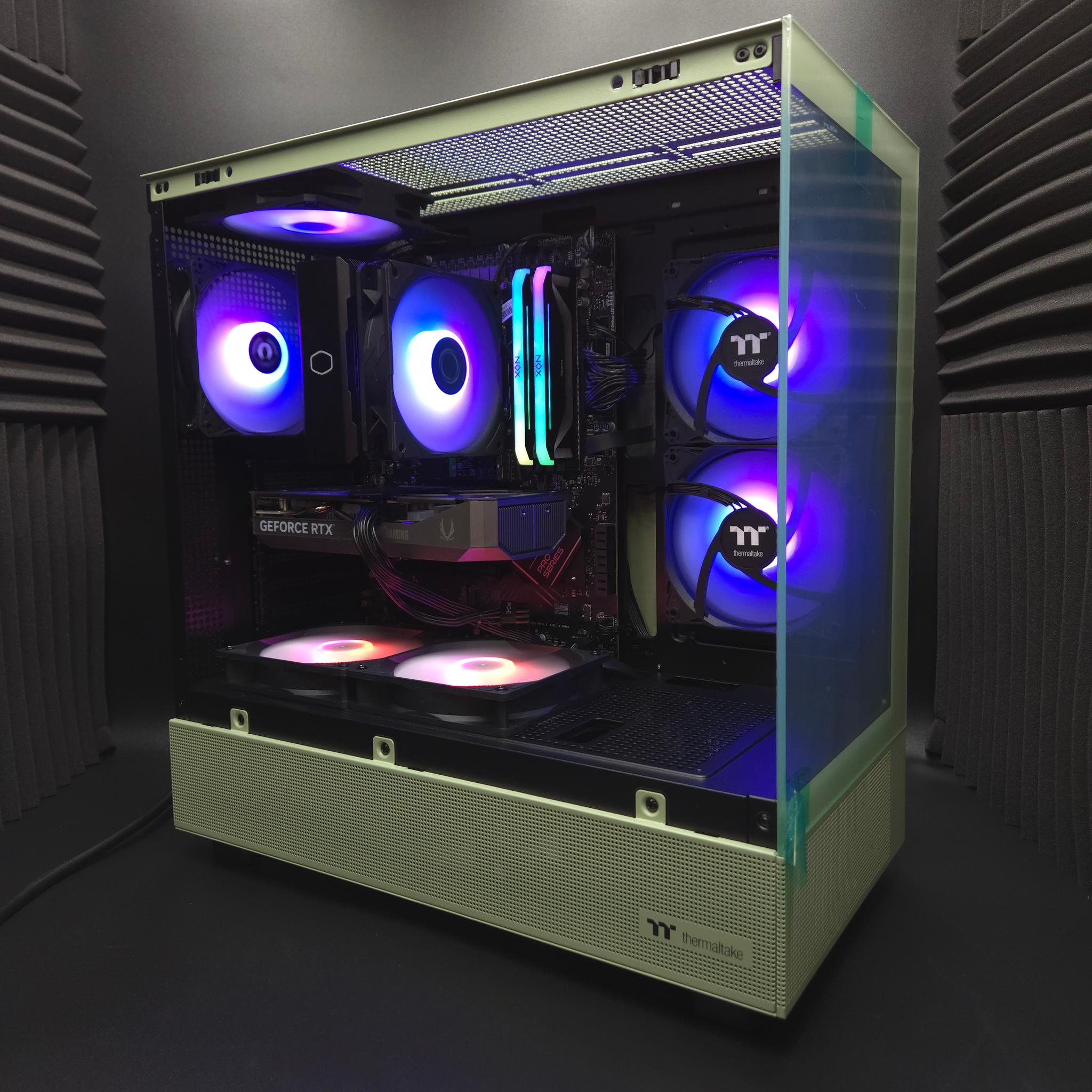 Custom Matcha Gaming PC | RTX 5060 | Ryzen 7 8700F | 32GB DDR5 | 1TB SSD