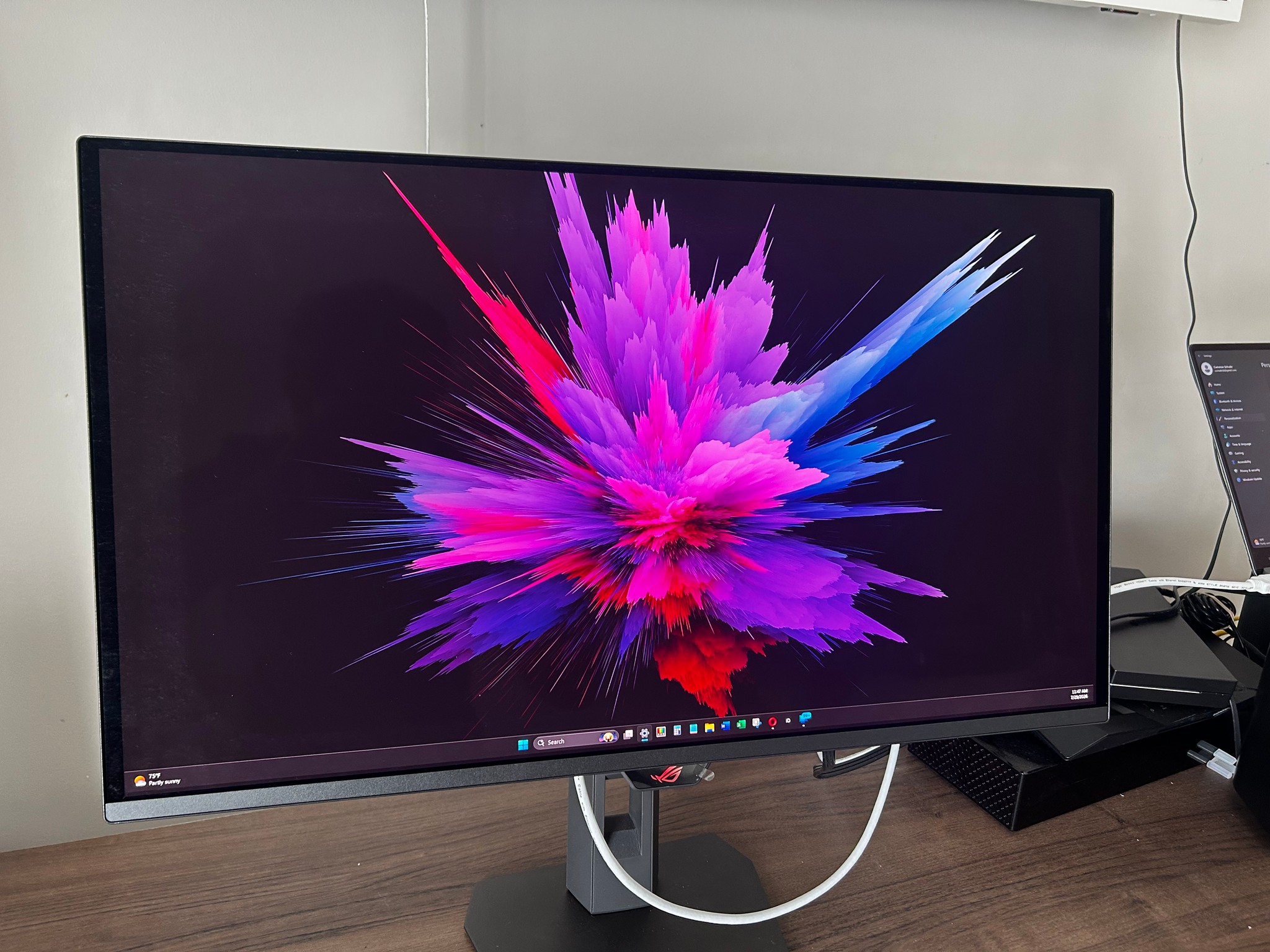 ASUS ROG STRIX QD-OLED (240hz) 4K-Resolution (3840x2160) Gaming Monitor (PG27UCDM)