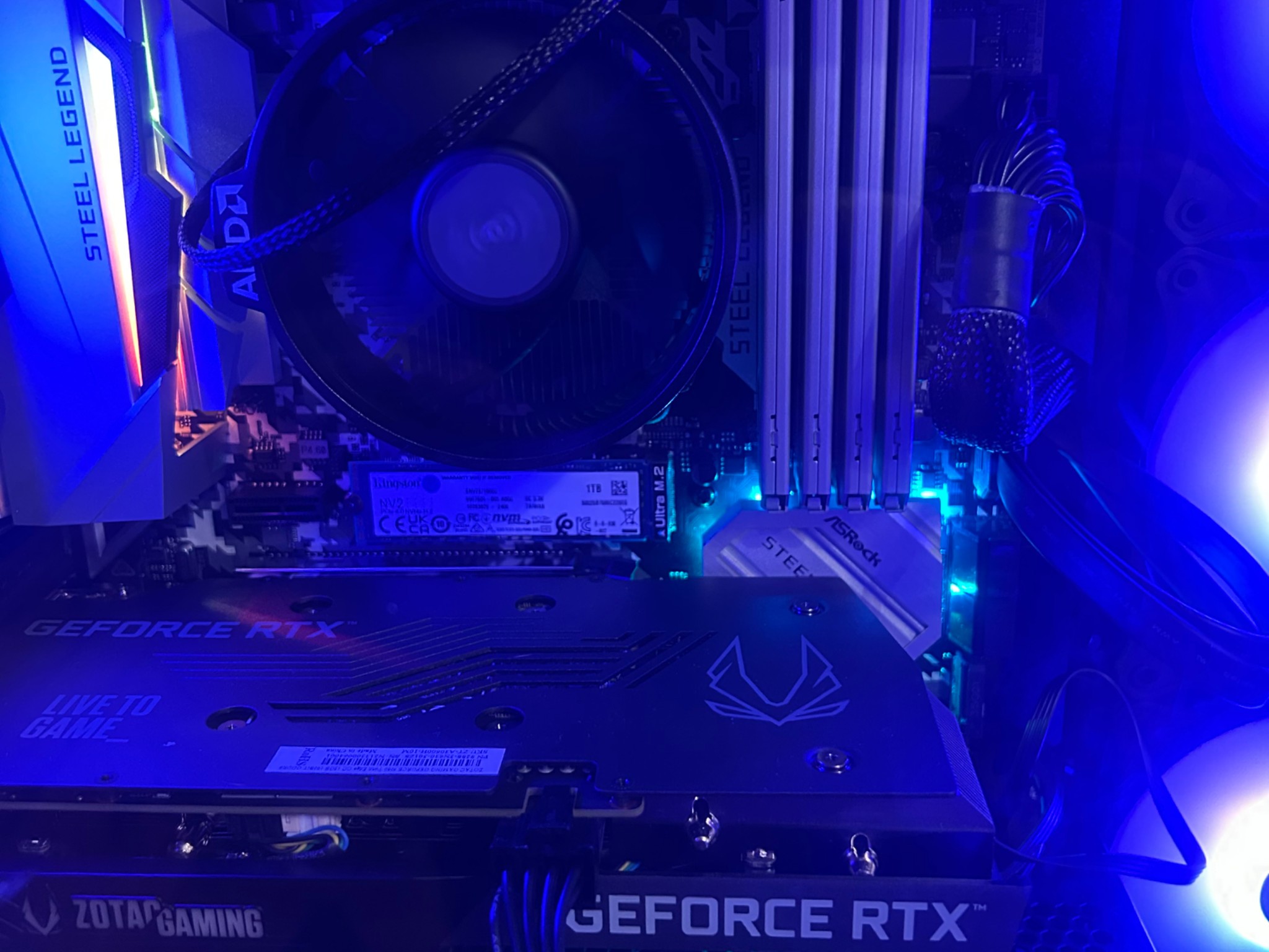 Dark Steel Legend - 5700x3d plus 3060